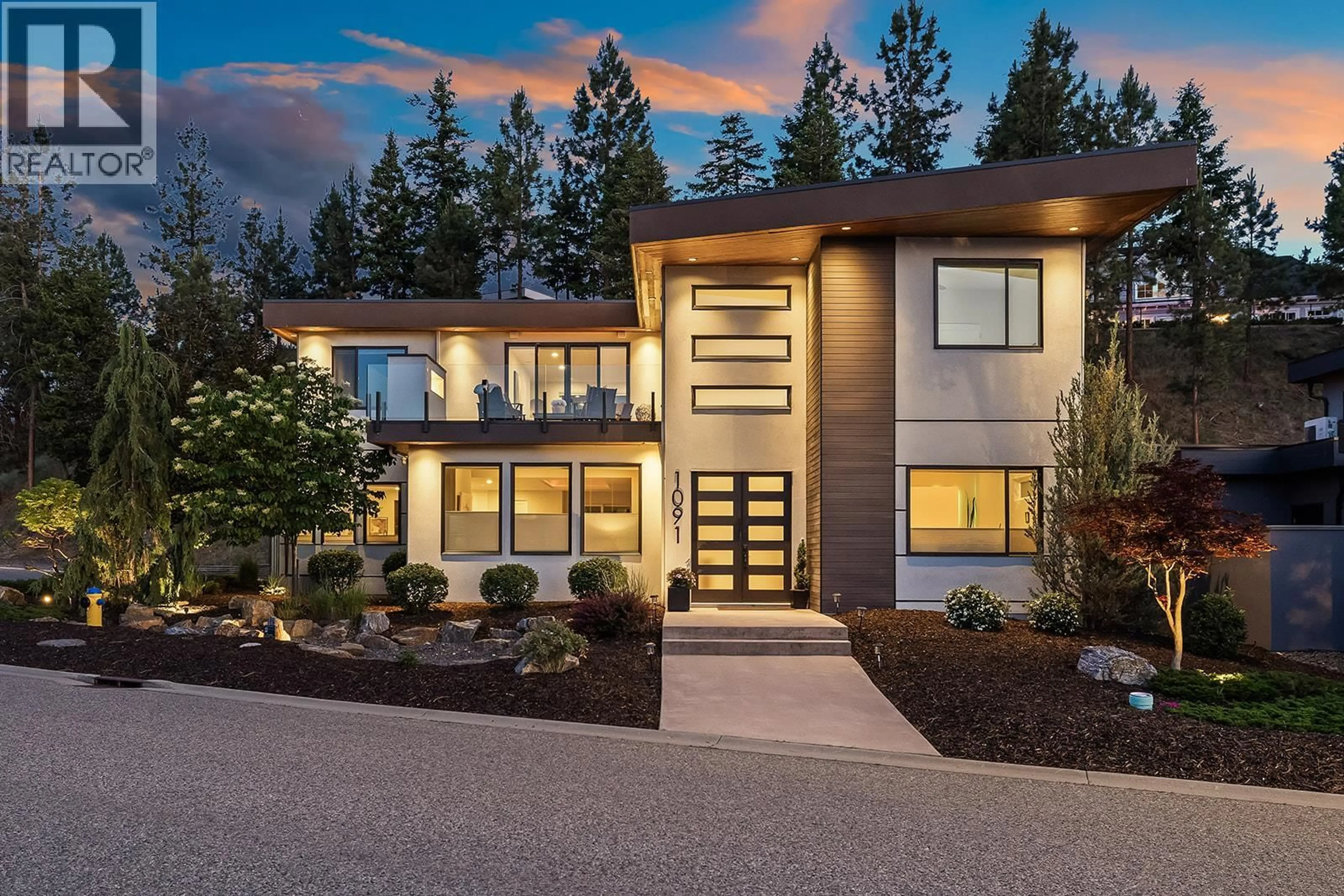 Home with brick exterior material, unknown for 1091 WESTPOINT DRIVE, Kelowna British Columbia V1W4Z9
