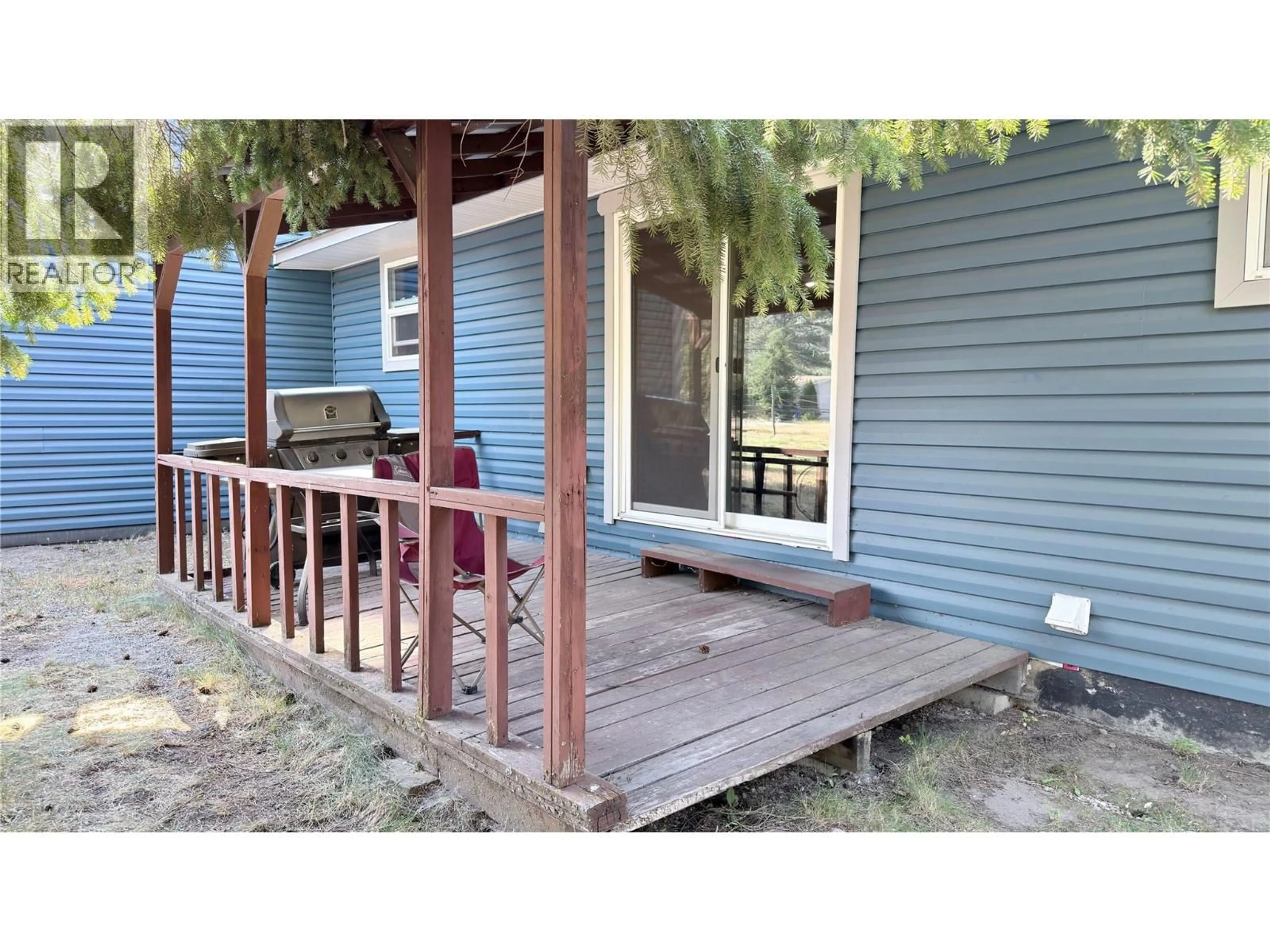 Patio, street for 503 WOODGREEN CRESCENT, Greenwood British Columbia V0H1J0