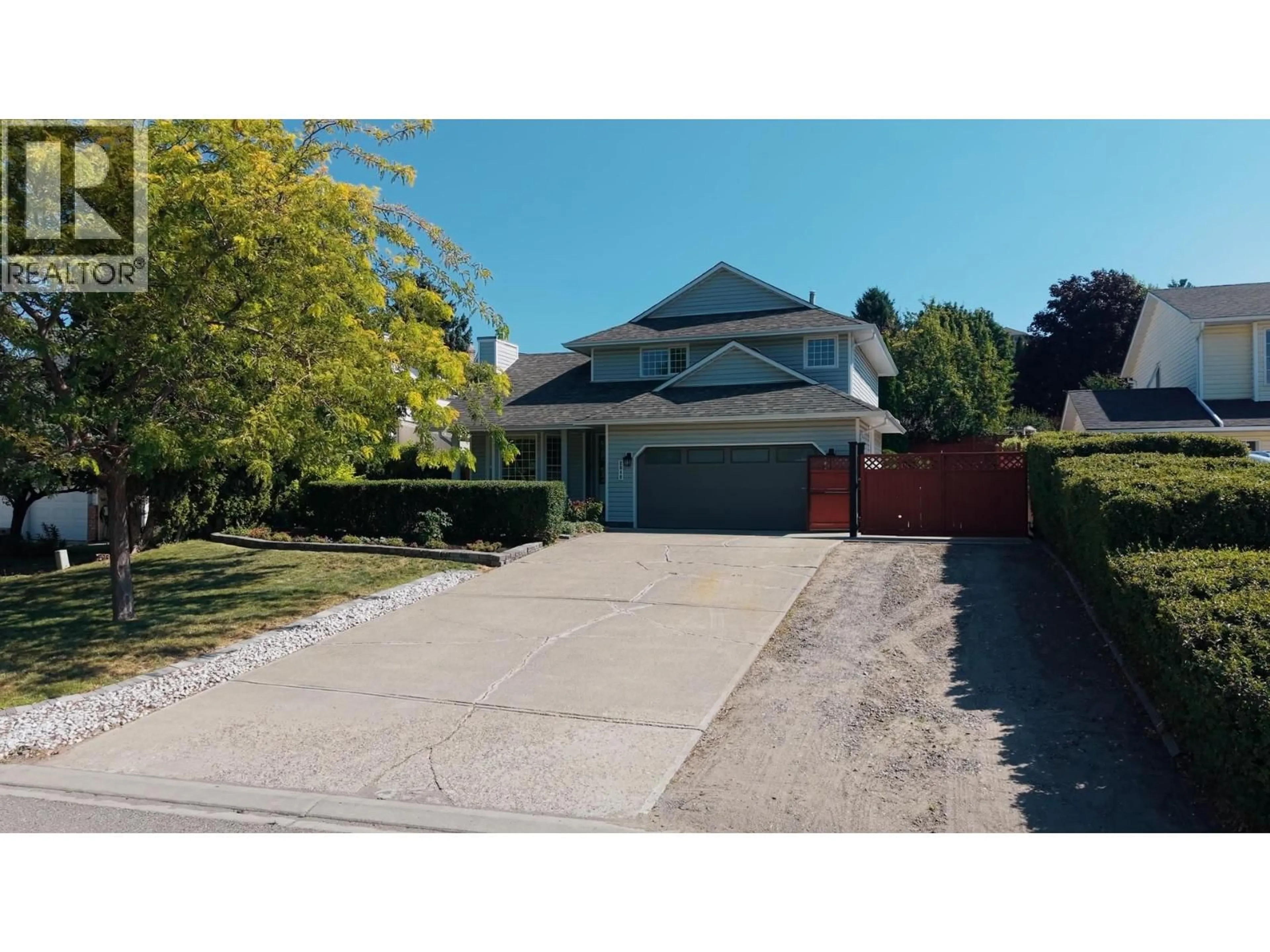 A pic from outside/outdoor area/front of a property/back of a property/a pic from drone, street for 2049 TREMERTON DRIVE, Kamloops British Columbia V2E2L1