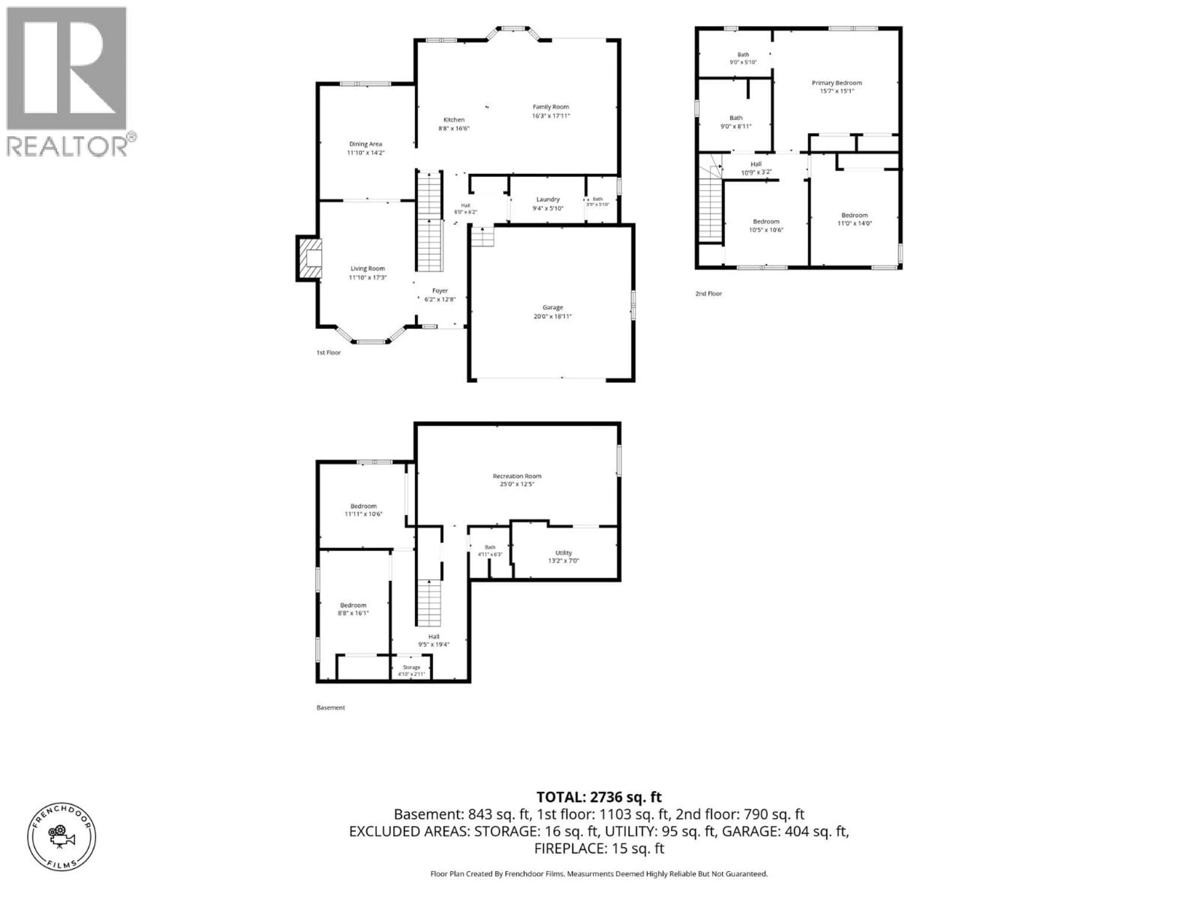 Floor plan for 2049 TREMERTON DRIVE, Kamloops British Columbia V2E2L1