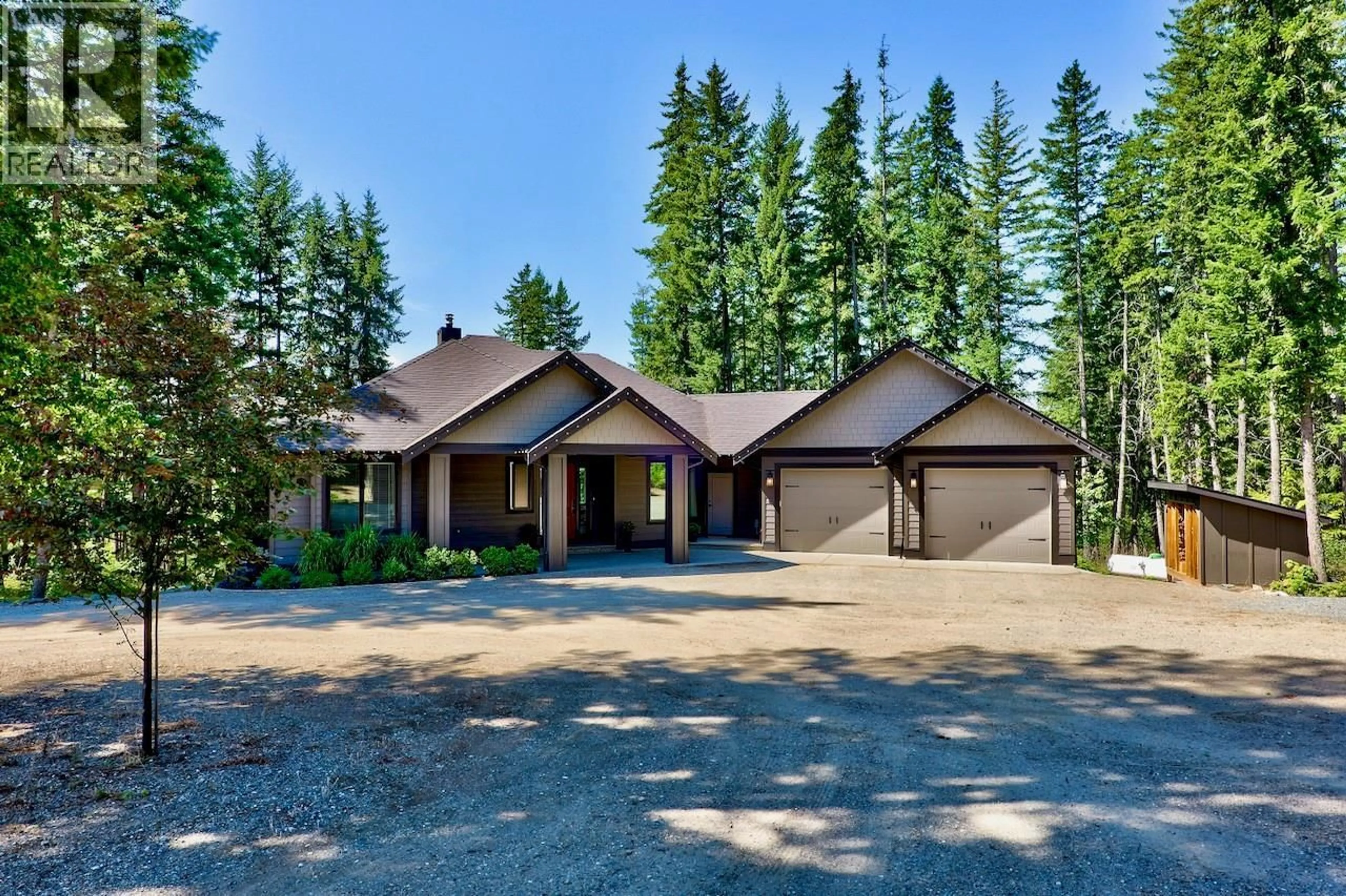A pic from outside/outdoor area/front of a property/back of a property/a pic from drone, unknown for 5864 SQUILAX-ANGLEMONT ROAD, Celista British Columbia V0E1M6