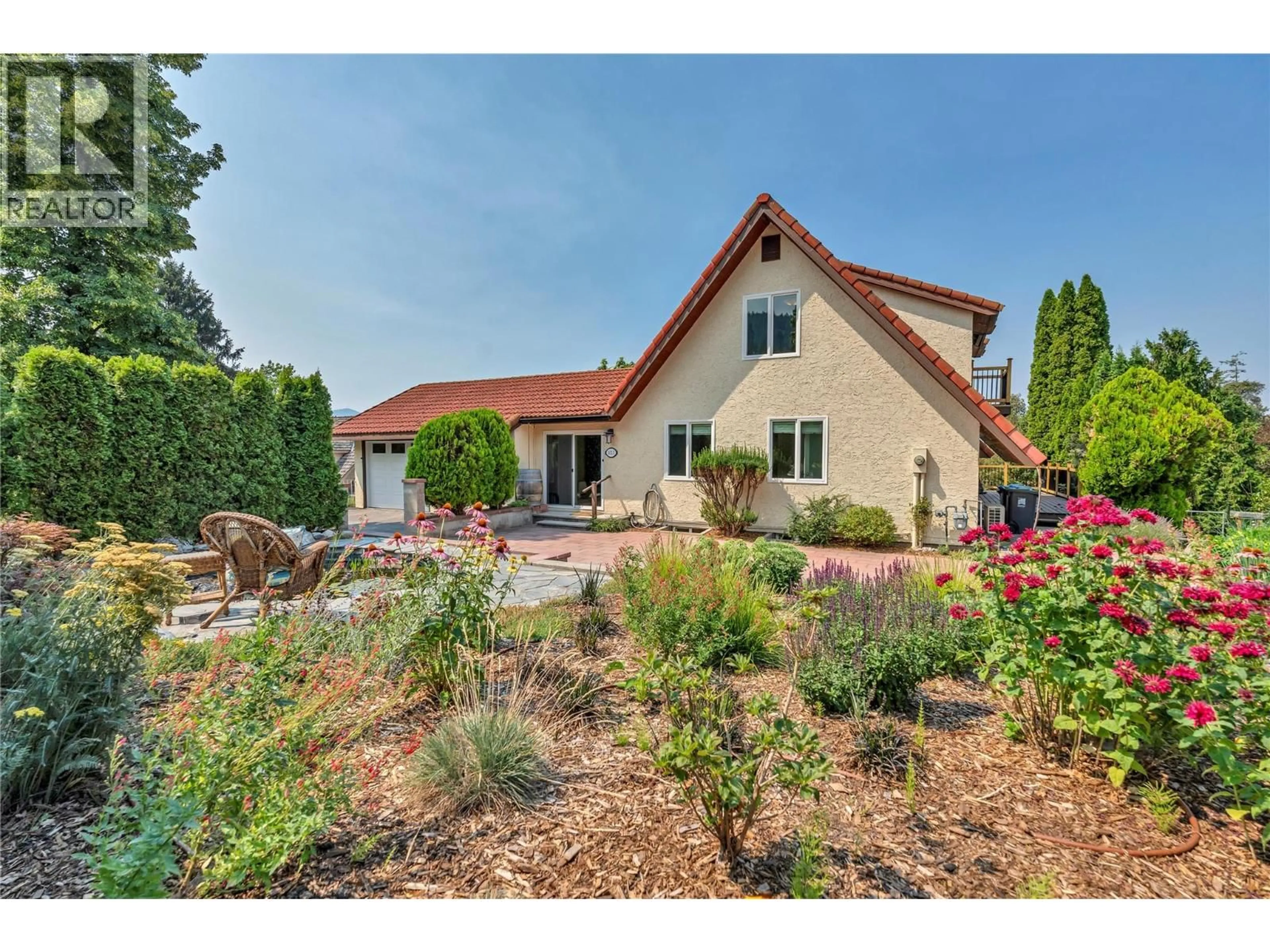 Home with brick exterior material, unknown for 3015 PONDEROSA DRIVE, Naramata British Columbia V0H1N1