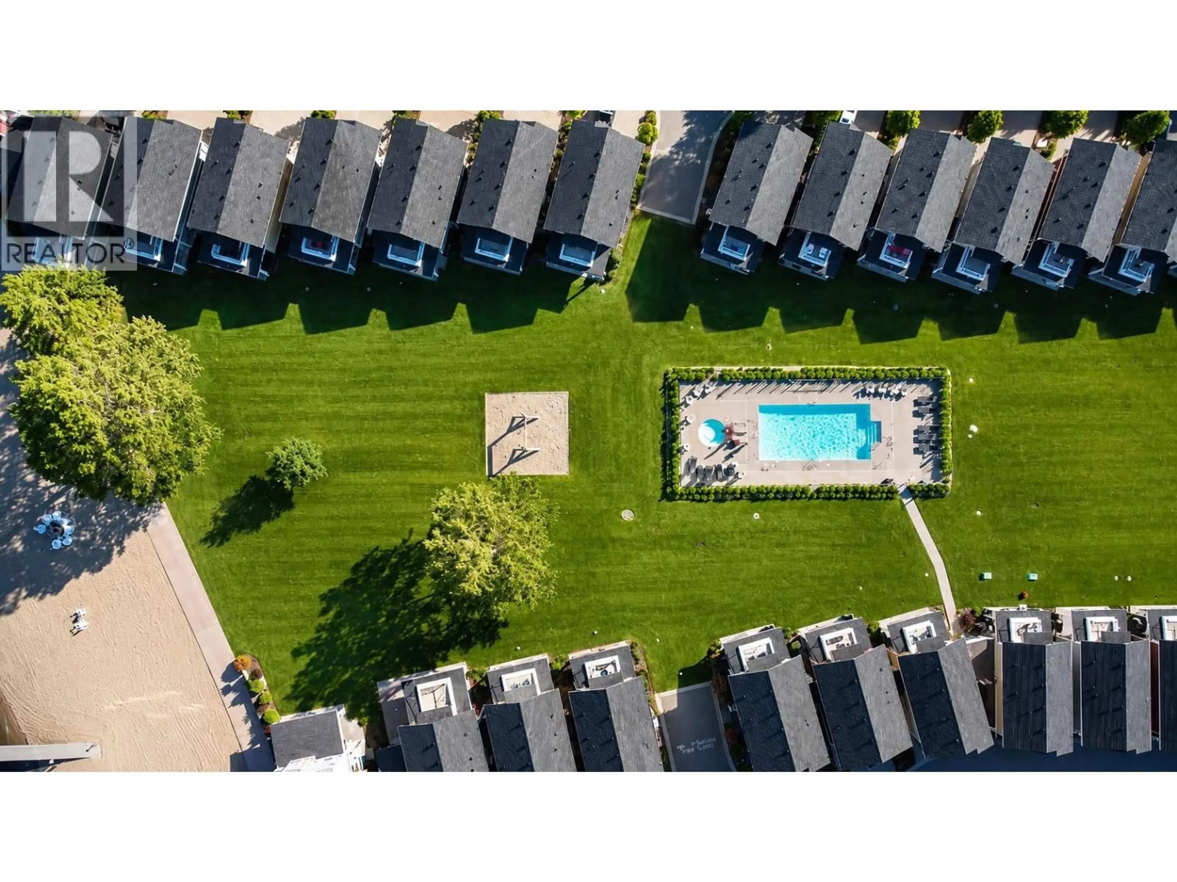 A pic from outside/outdoor area/front of a property/back of a property/a pic from drone, street for 19 - 3750 WEST BAY ROAD, West Kelowna British Columbia V4T0A4