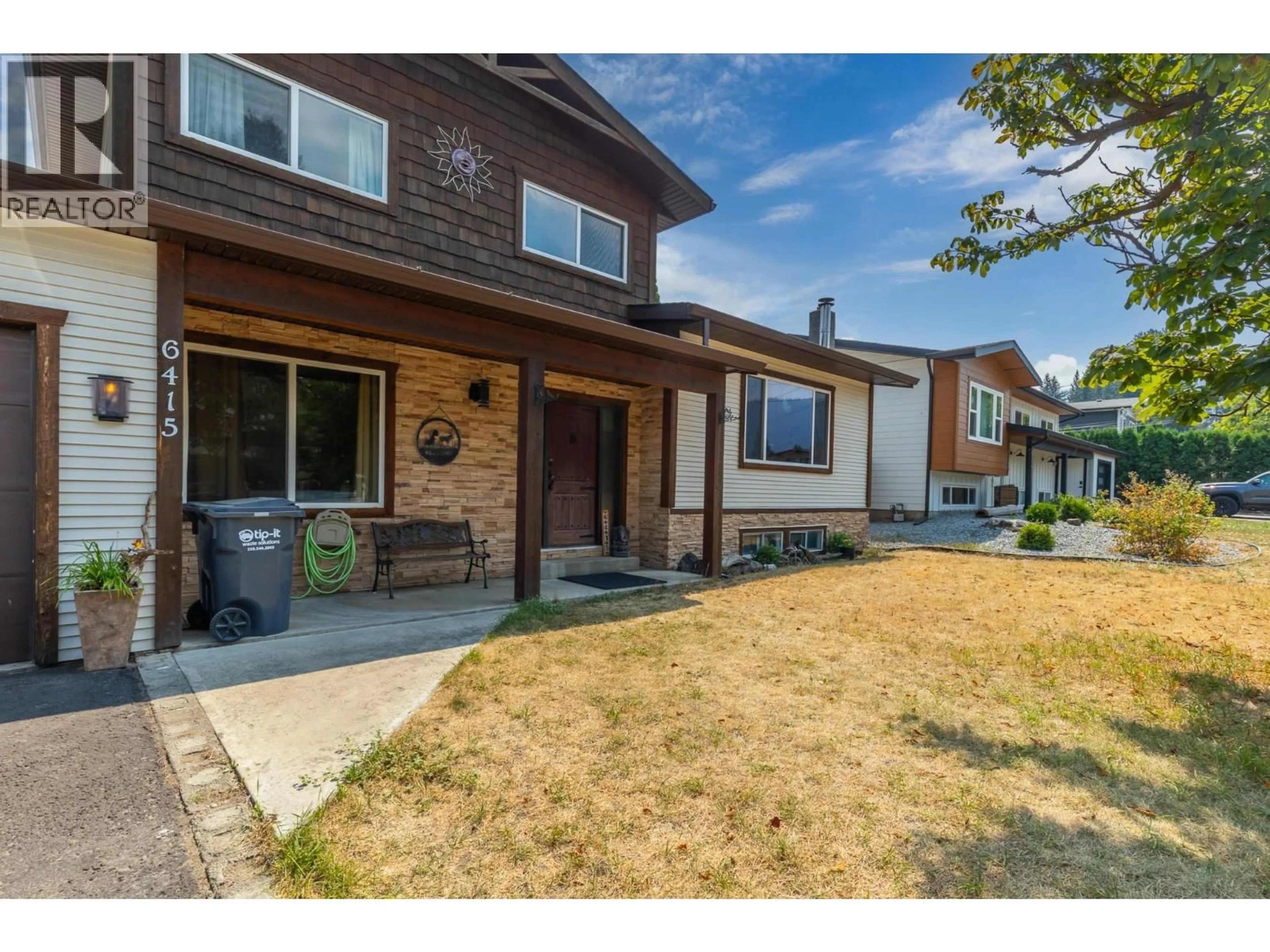 Home with brick exterior material, street for 6415 GLENDORA WAY, Coldstream British Columbia V1B3G5