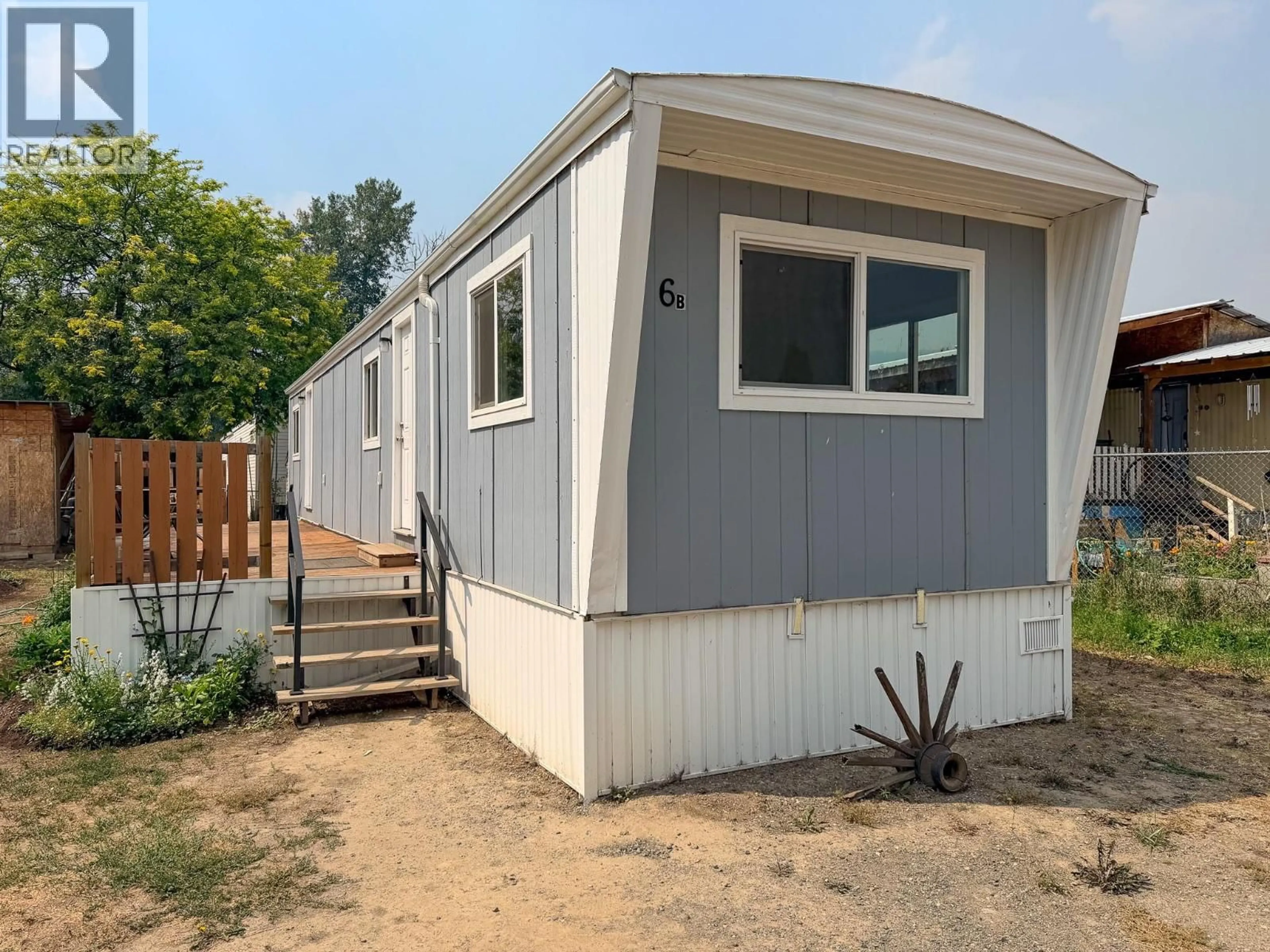 Home with vinyl exterior material, street for 6B - 1500 SPRING STREET, Merritt British Columbia V1K1B8