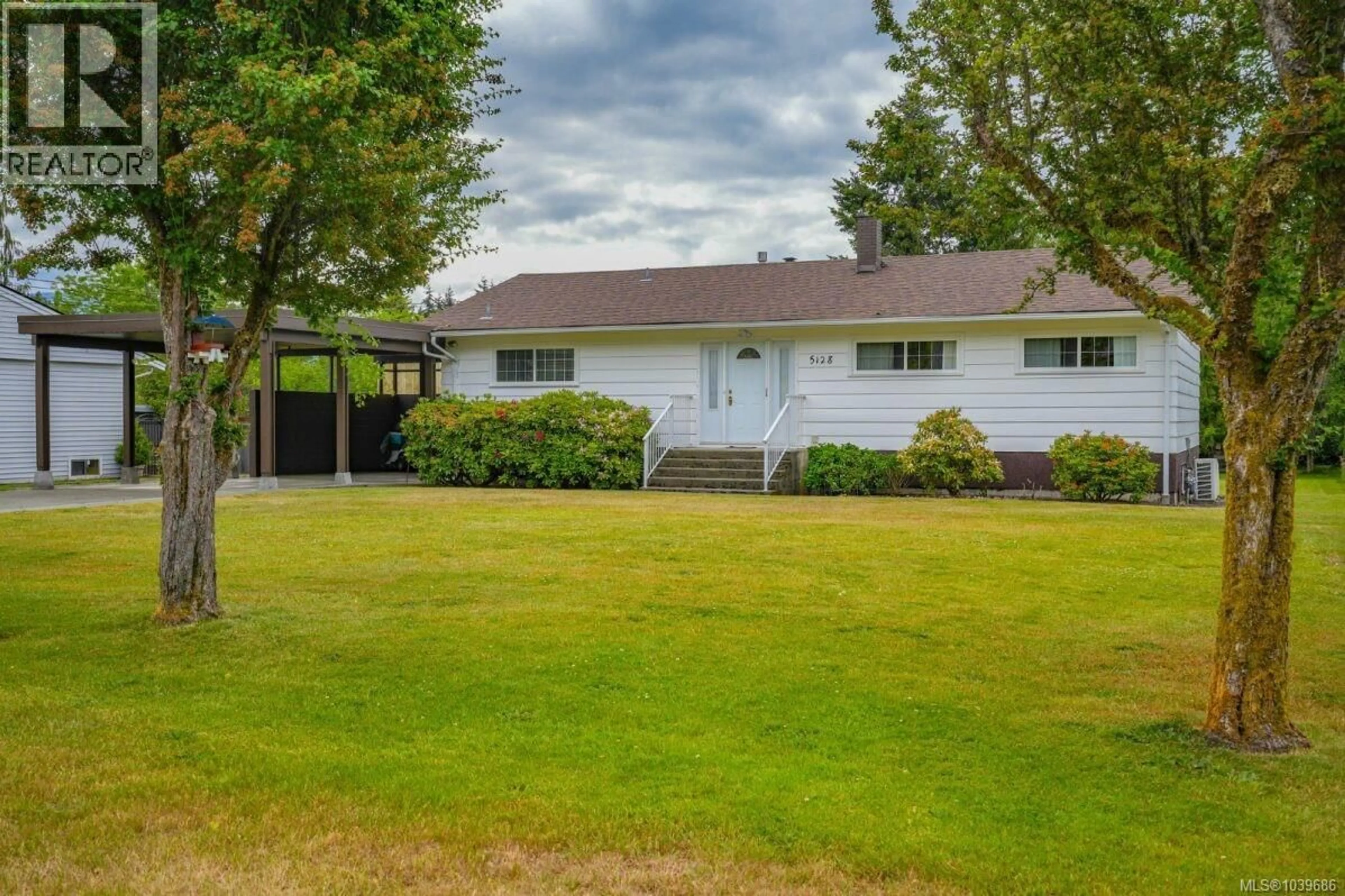 Home with vinyl exterior material, street for 5128 FORREST ROAD, Port Alberni British Columbia V9Y7A8