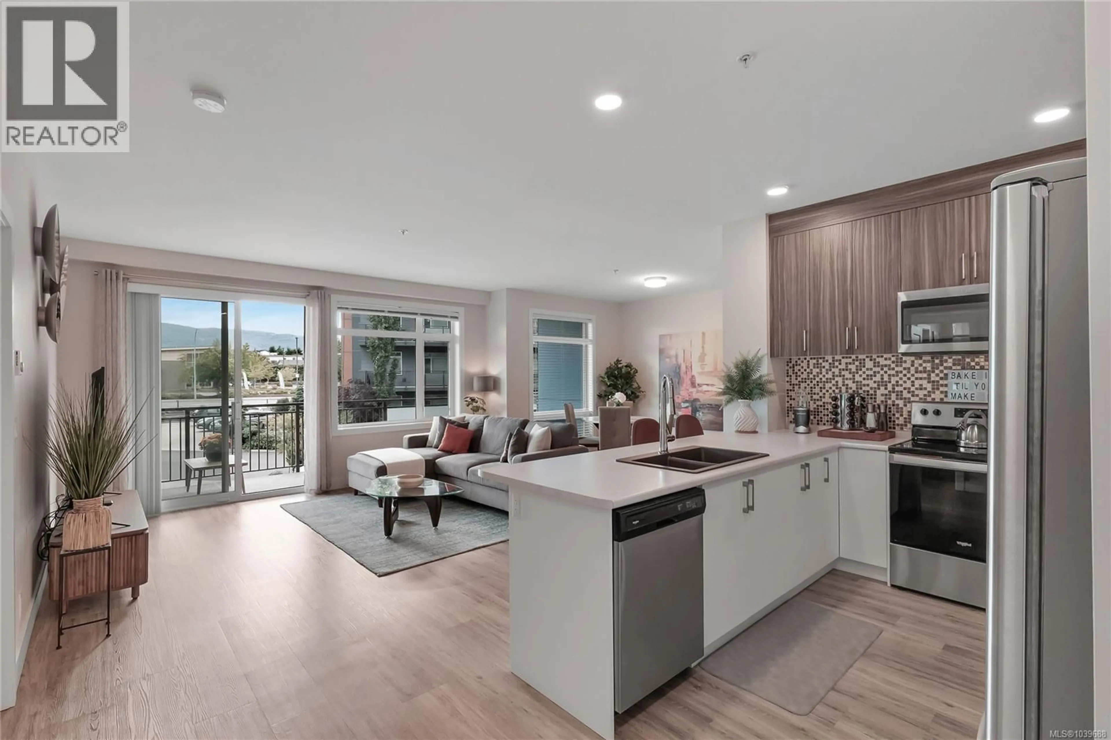 Open concept kitchen, unknown for 201 - 6544 METRAL DRIVE, Nanaimo British Columbia V9T2L8
