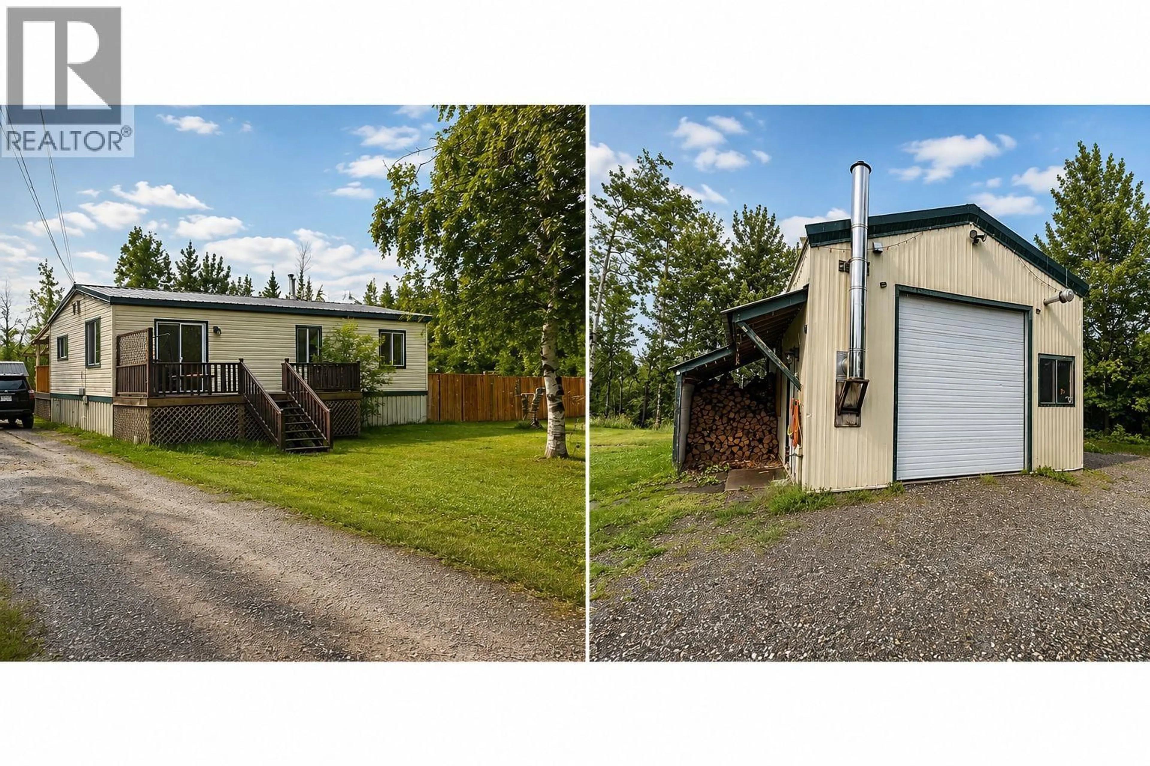 A pic from outside/outdoor area/front of a property/back of a property/a pic from drone, street for 4604 47 AVENUE NORTHEAST, Chetwynd British Columbia V0C1J0