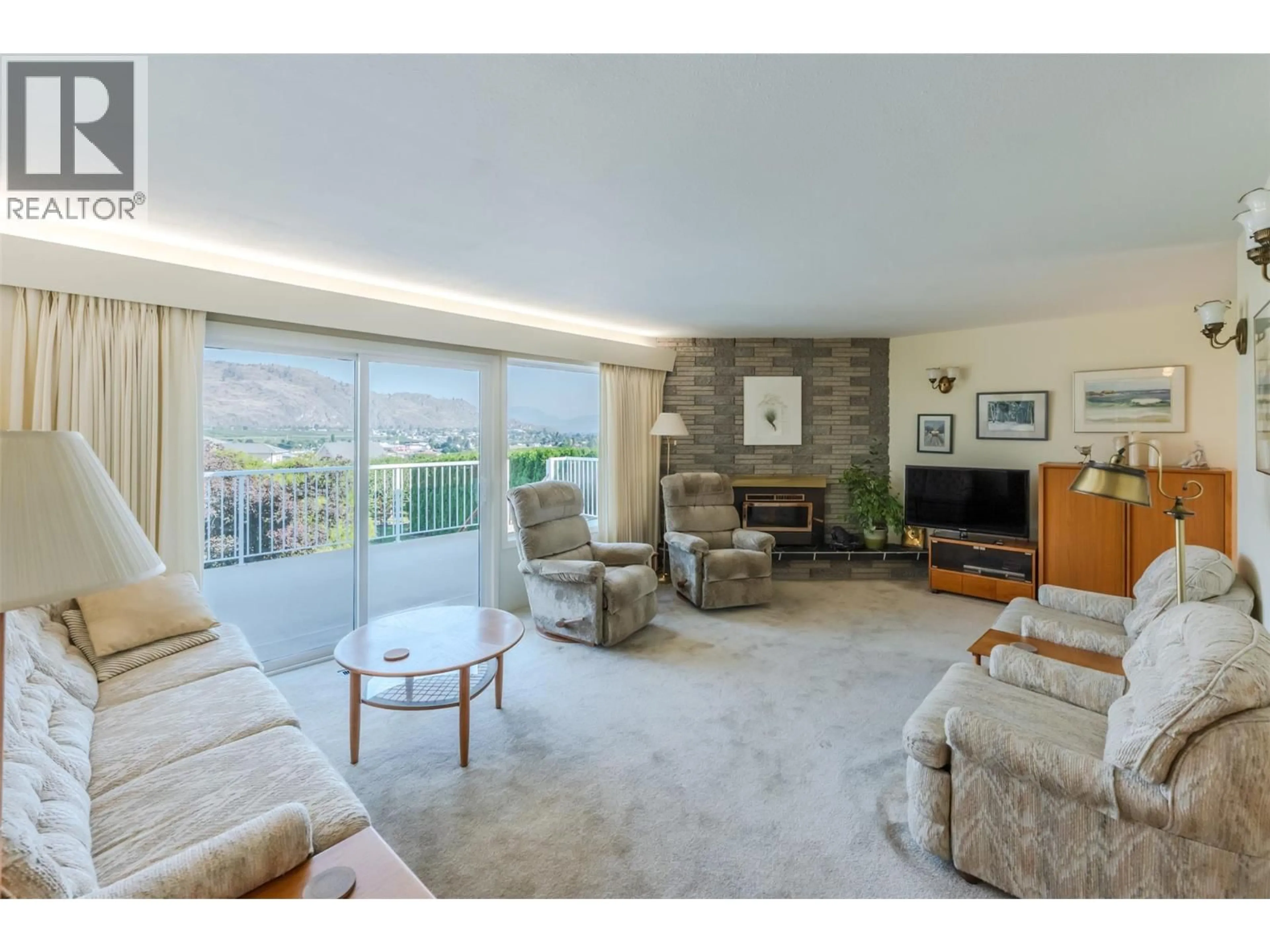 Living room with furniture, unknown for 5608 YARROW STREET, Oliver British Columbia V0H1T9