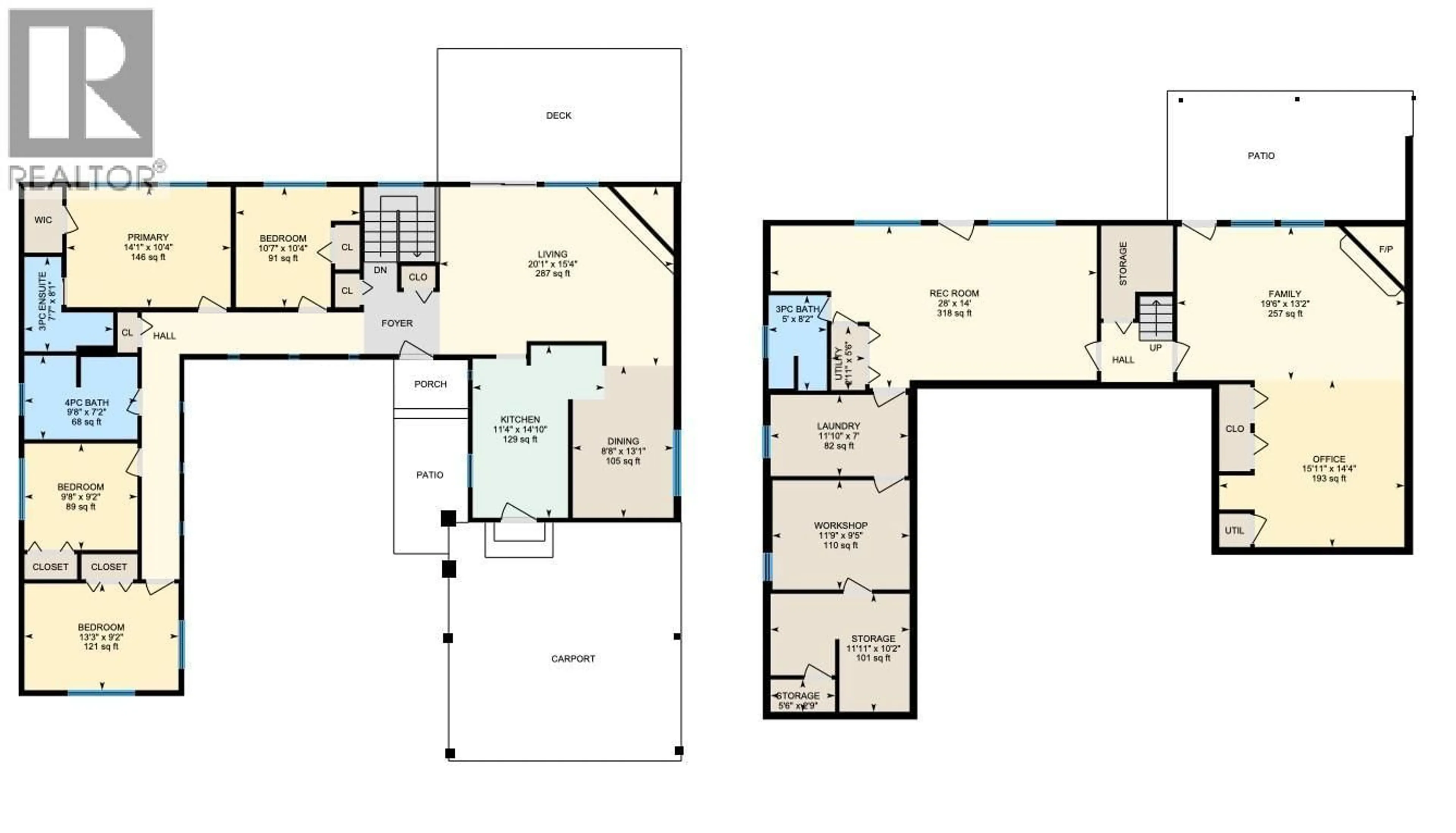 Floor plan for 5608 YARROW STREET, Oliver British Columbia V0H1T9