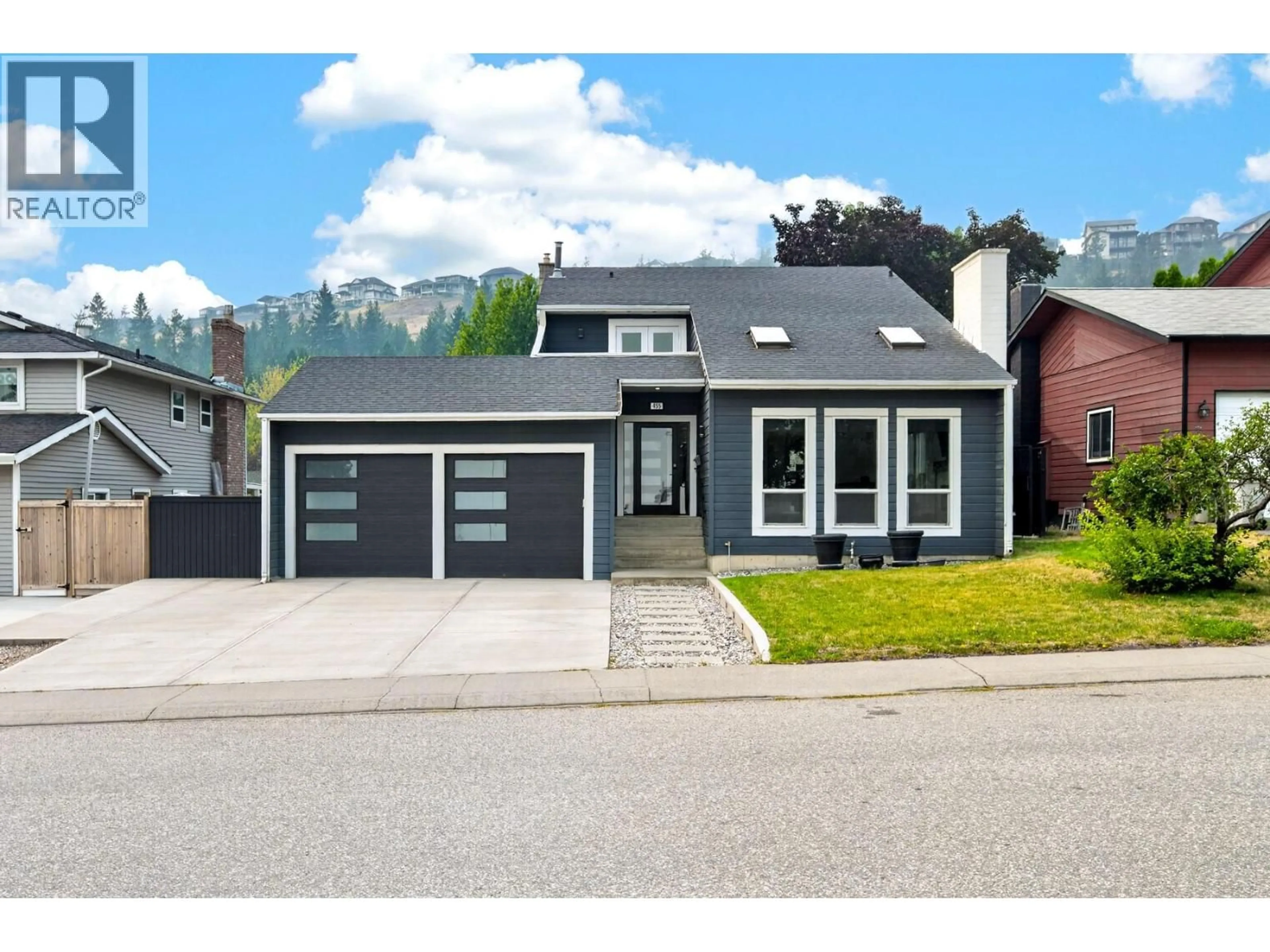 Home with brick exterior material, street for 455 LAURIER DRIVE, Kamloops British Columbia V1S1C2