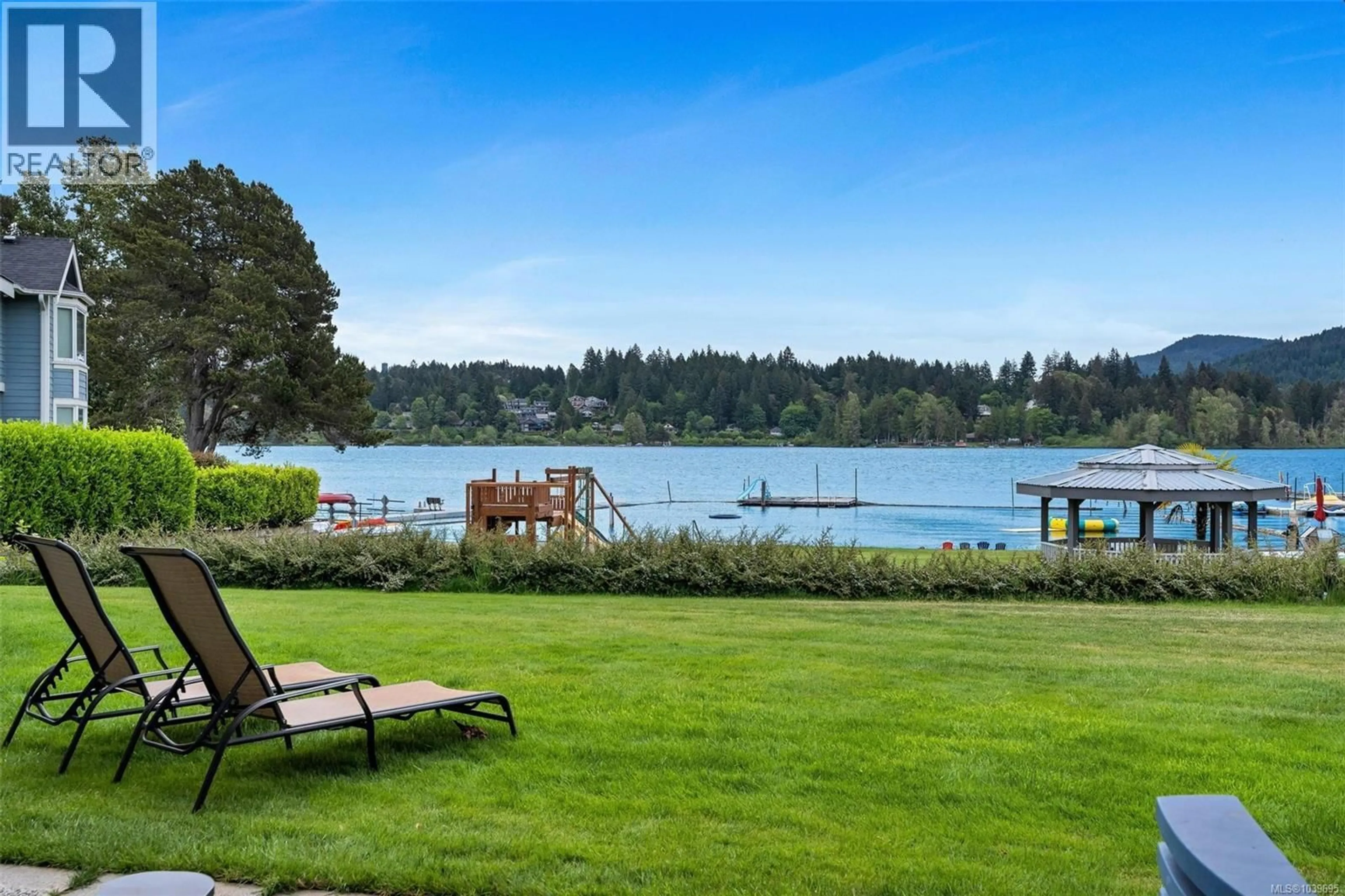 Patio, water/lake/river/ocean view for 2 - 2046 WIDOWS WALK, Shawnigan Lake British Columbia V0R2W0
