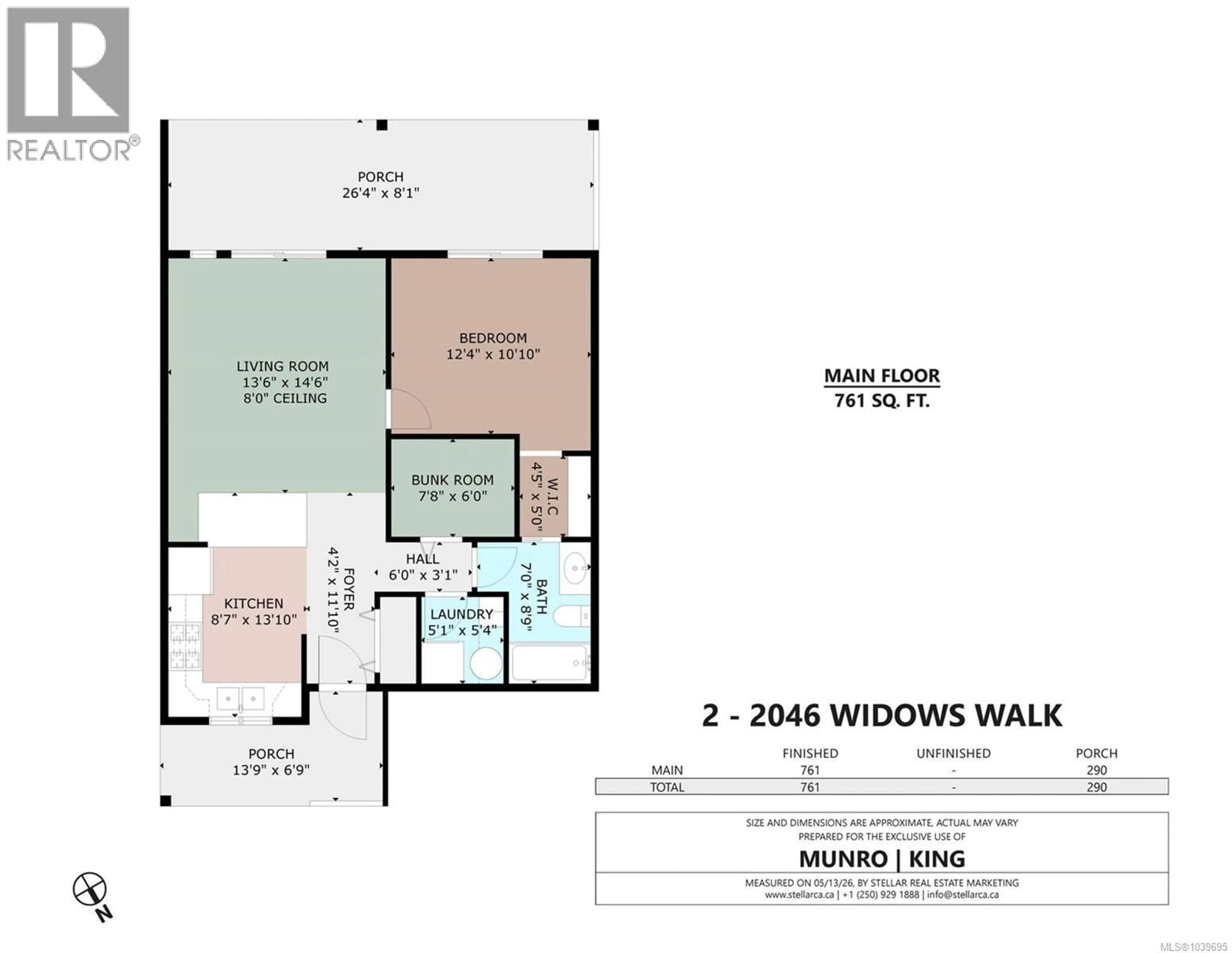 Floor plan for 2 - 2046 WIDOWS WALK, Shawnigan Lake British Columbia V0R2W0