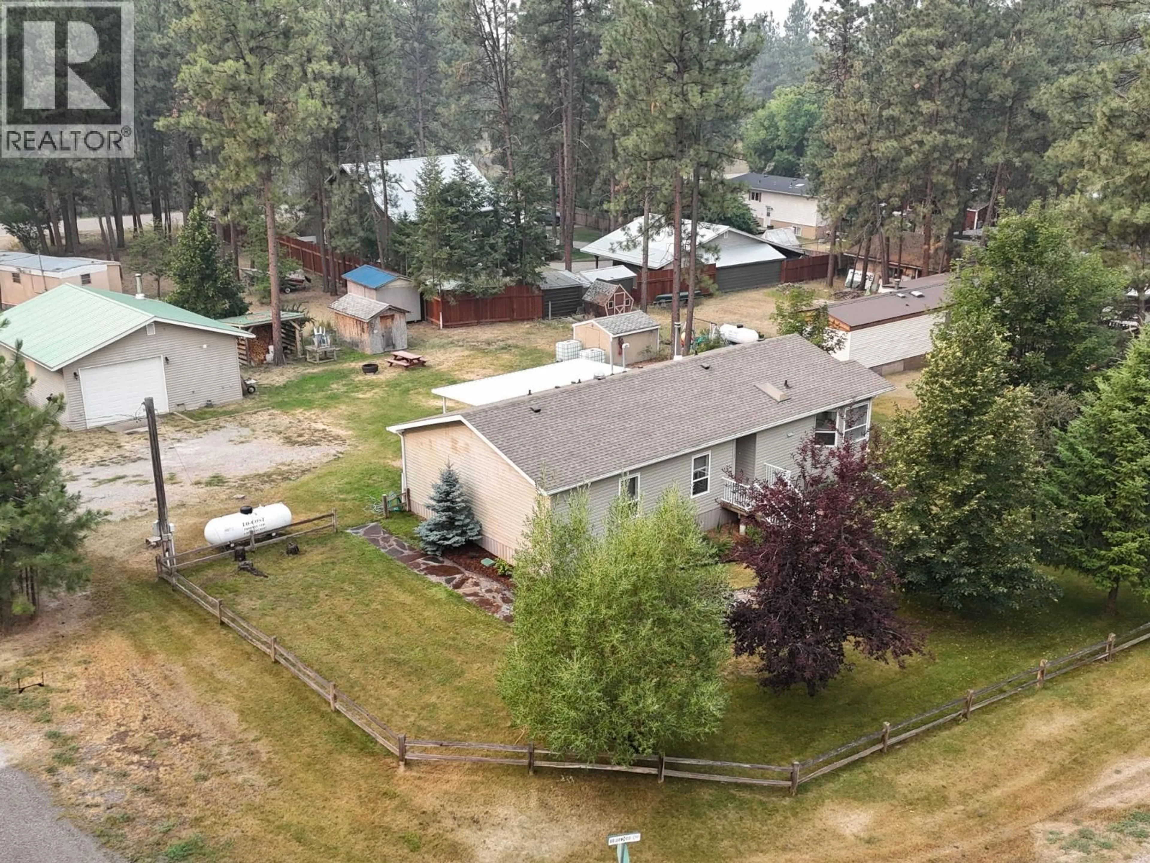 A pic from outside/outdoor area/front of a property/back of a property/a pic from drone, unknown for 6311 ASH ROAD, Wasa British Columbia V0B2K0