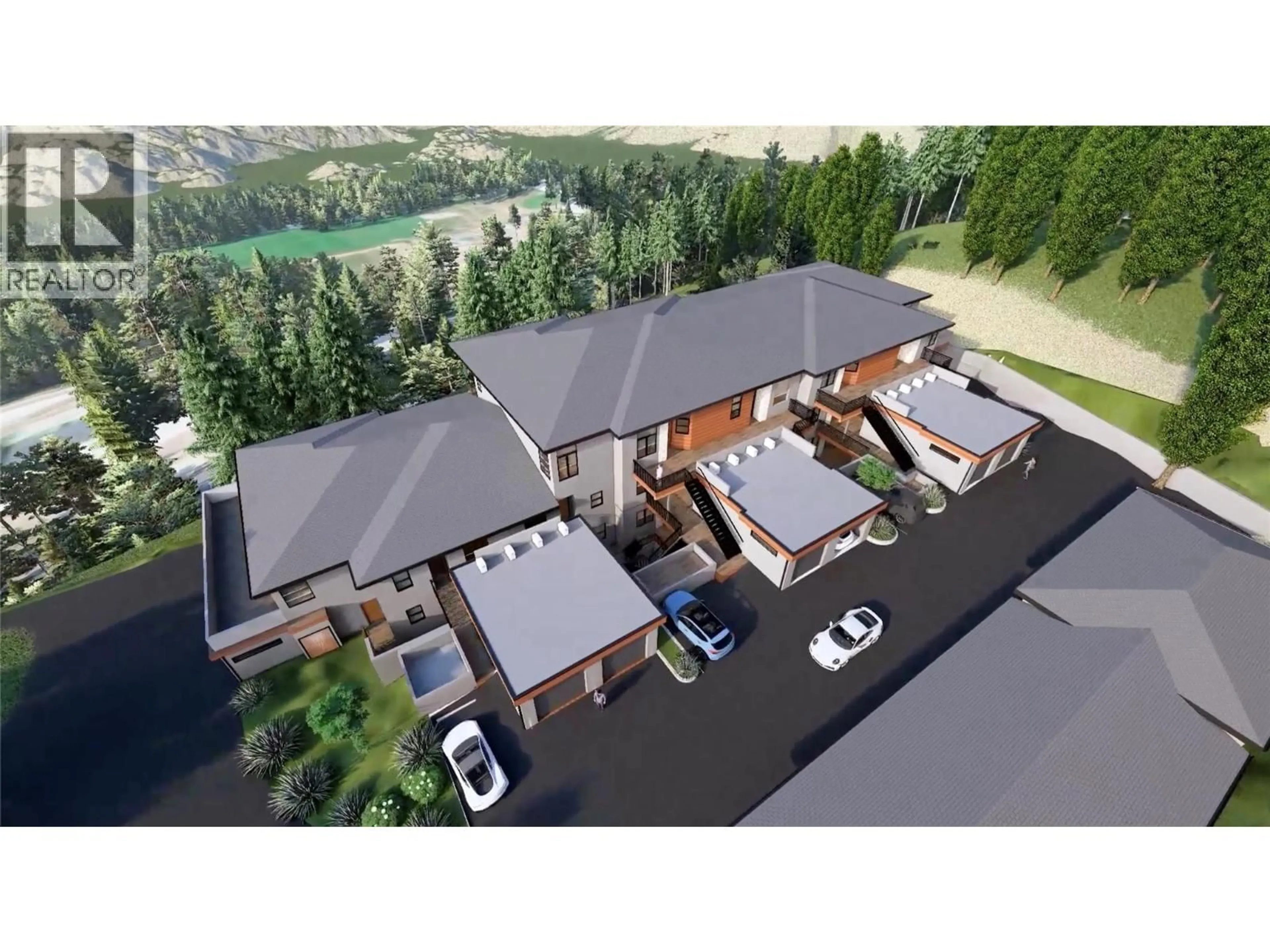 A pic from outside/outdoor area/front of a property/back of a property/a pic from drone, mountain view for 21 - 9700 SANTINA ROAD, Lake Country British Columbia V4V0B1