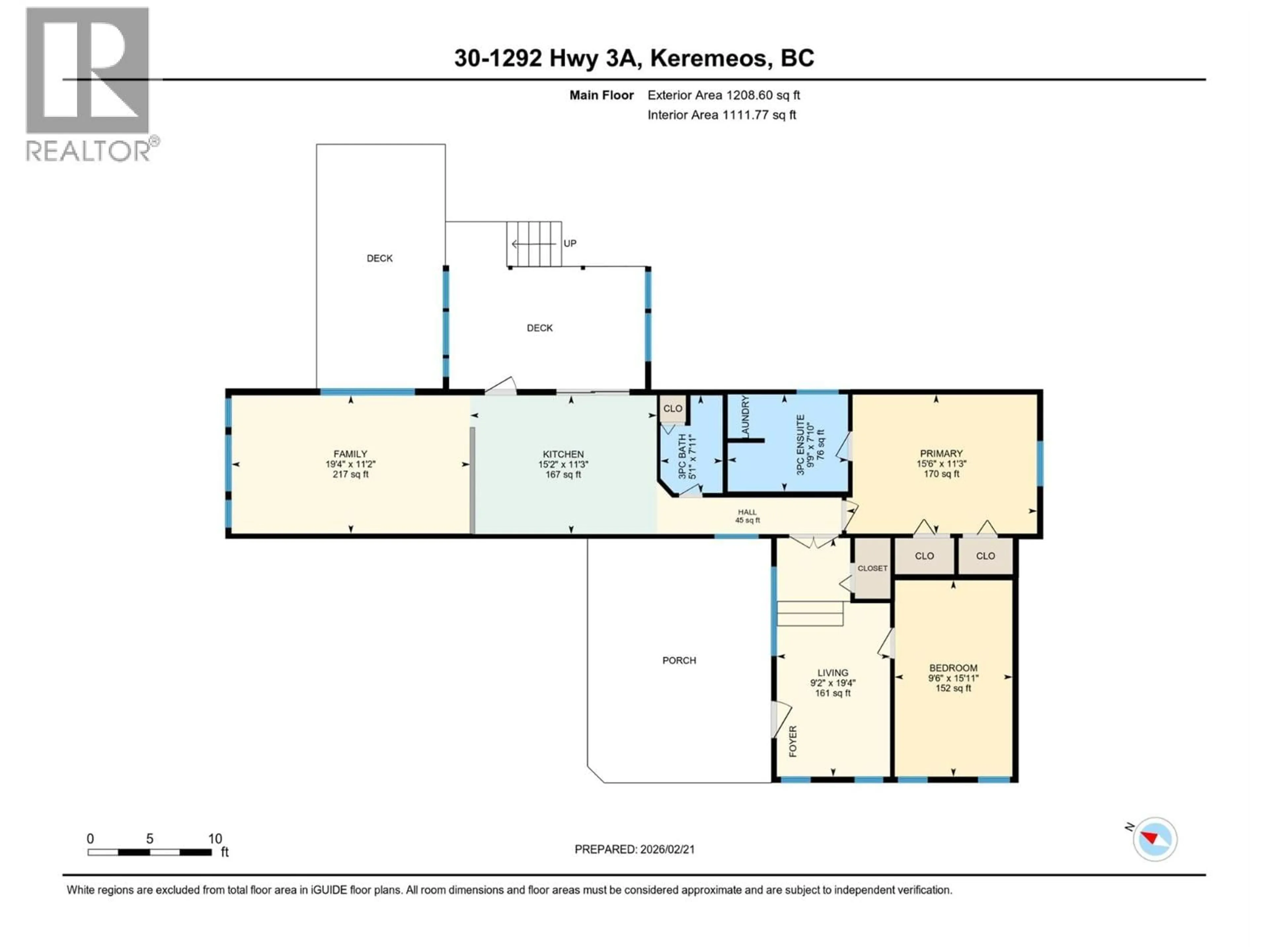 Floor plan for 30 - 1292 HIGHWAY 3A OTHER, Keremeos British Columbia V0X1N4