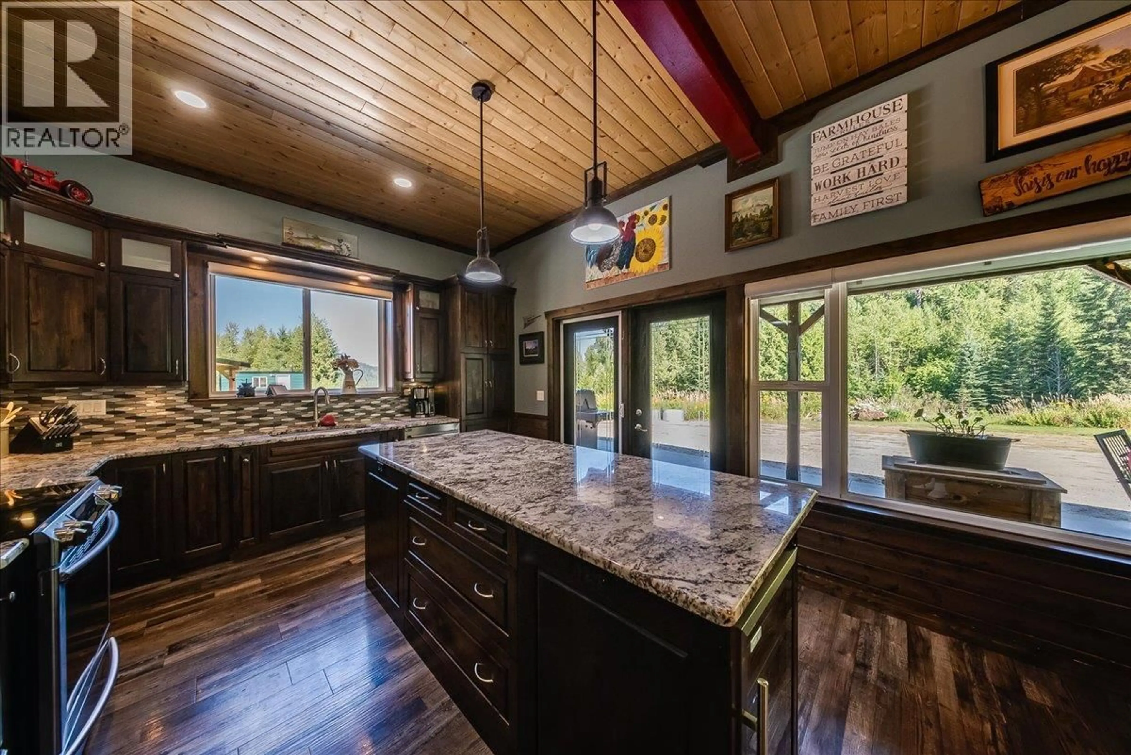 Rustic kitchen, unknown for 4095 FEENEY'S ROAD EAST, Rossland British Columbia V0G1L0