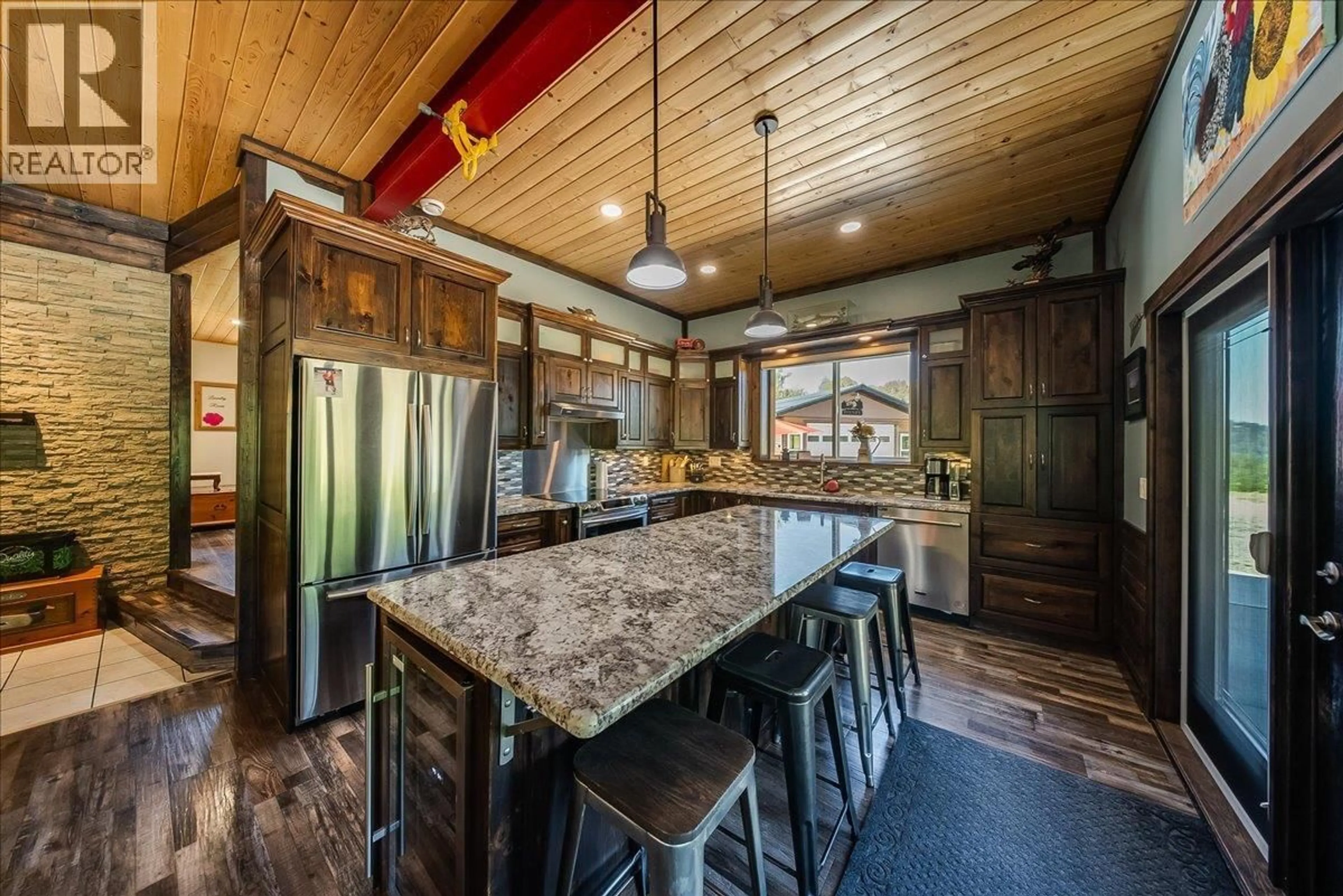 Rustic kitchen, unknown for 4095 FEENEY'S ROAD EAST, Rossland British Columbia V0G1L0