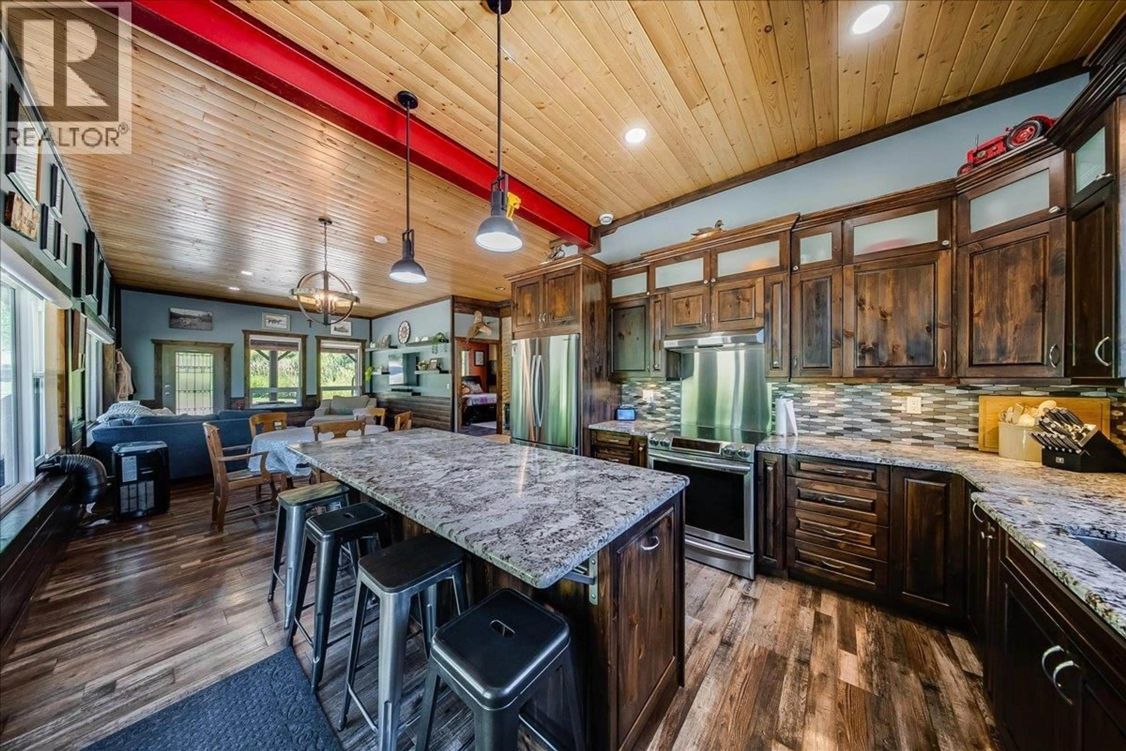 Rustic kitchen, unknown for 4095 FEENEY'S ROAD EAST, Rossland British Columbia V0G1L0
