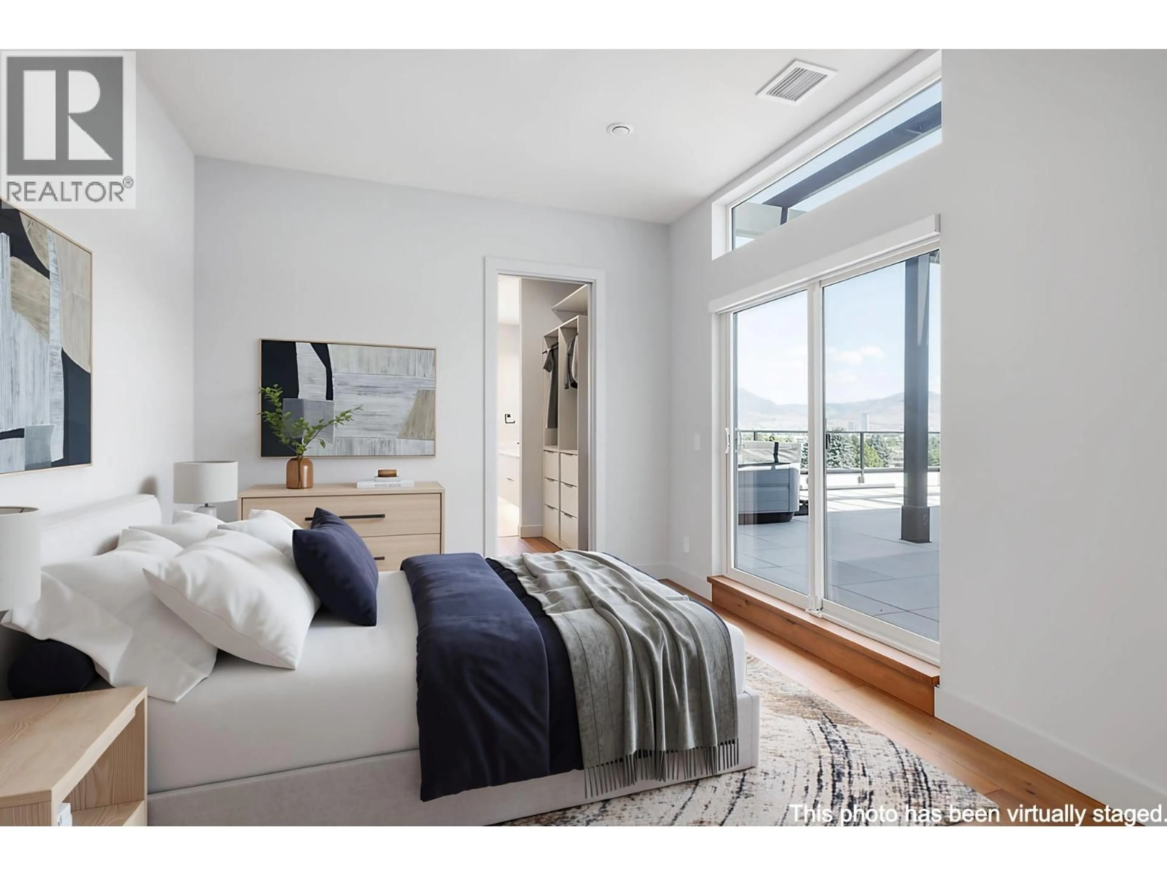 Bedroom with bed, unknown for 701 - 3634 MISSION SPRINGS DRIVE, Kelowna British Columbia V1W0C9