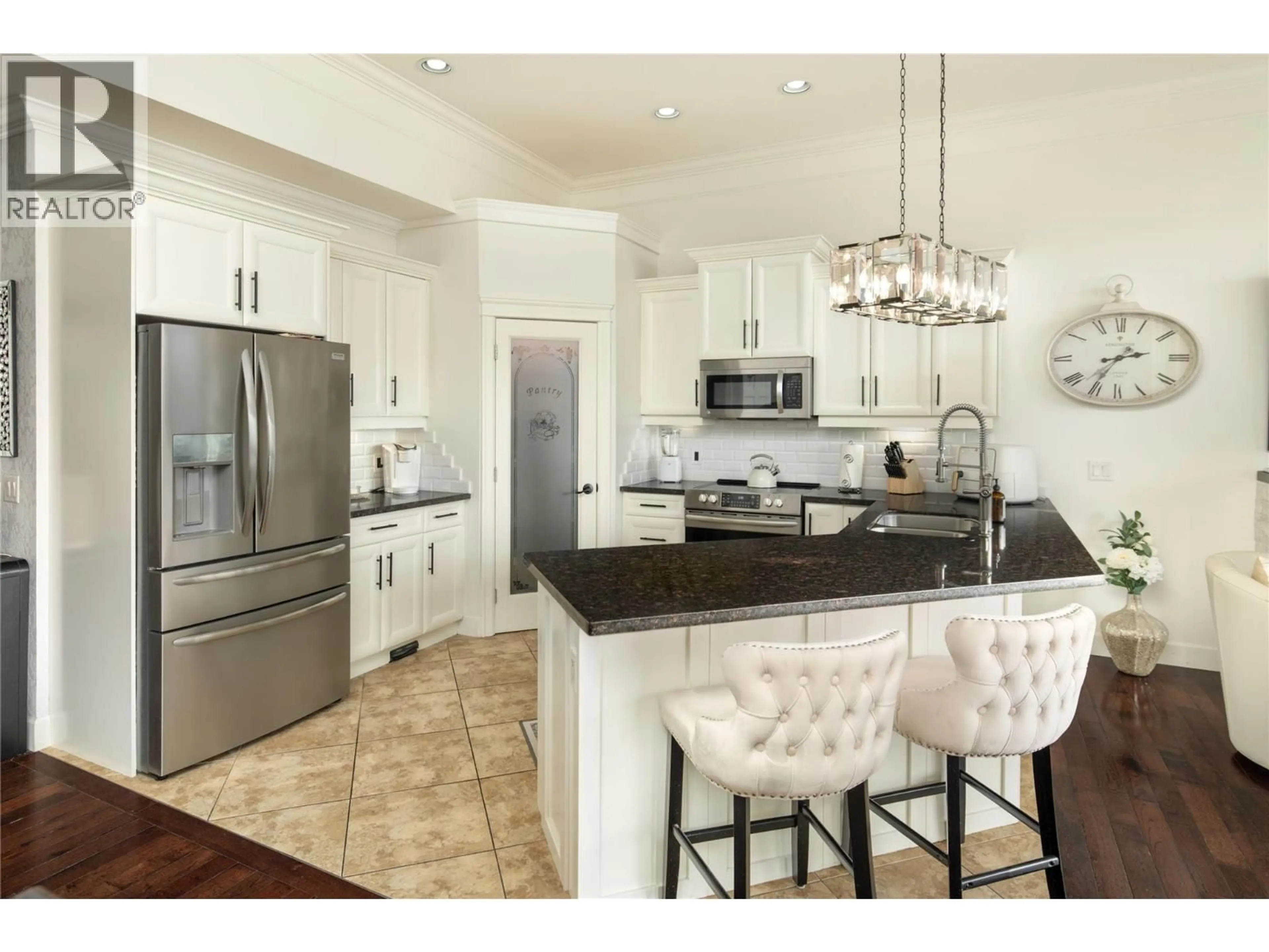 Open concept kitchen, ceramic/tile floor for 1969 CORNERSTONE DRIVE, West Kelowna British Columbia V4T2Y3
