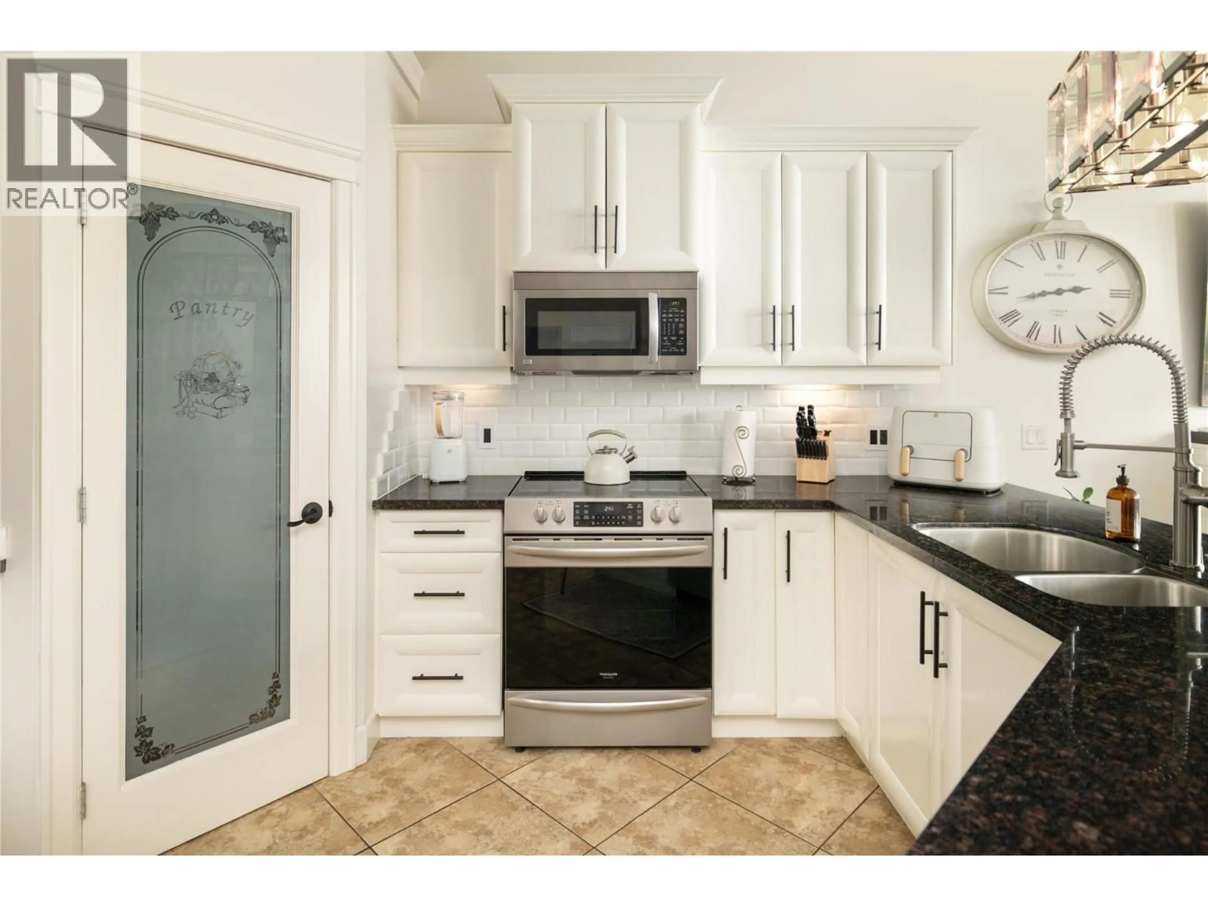 Standard kitchen, ceramic/tile floor for 1969 CORNERSTONE DRIVE, West Kelowna British Columbia V4T2Y3