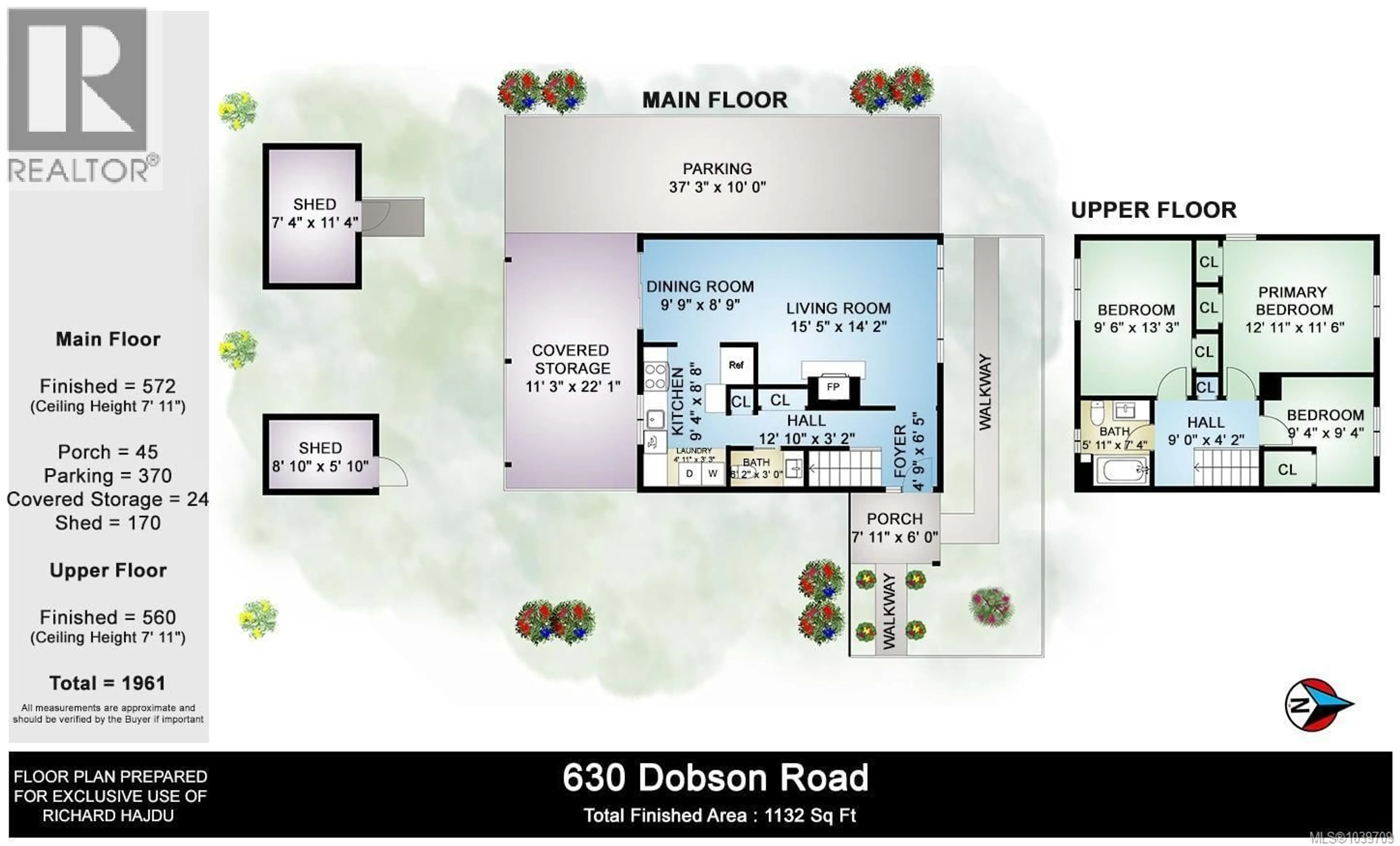 Floor plan for 630 DOBSON ROAD, Duncan British Columbia V9L2L7
