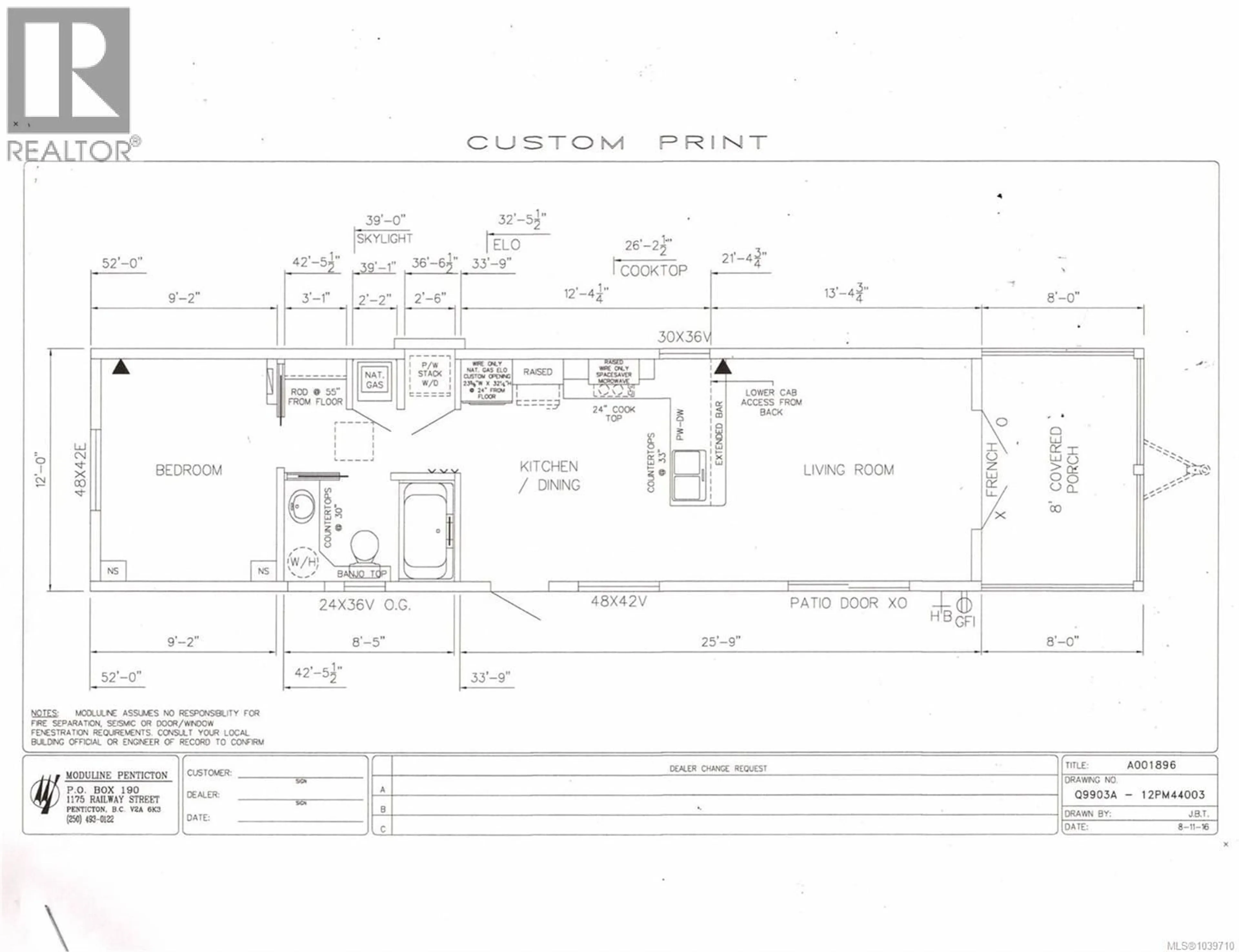 Floor plan for 144 - 3042 RIVER ROAD, Chemainus British Columbia V0R1K3