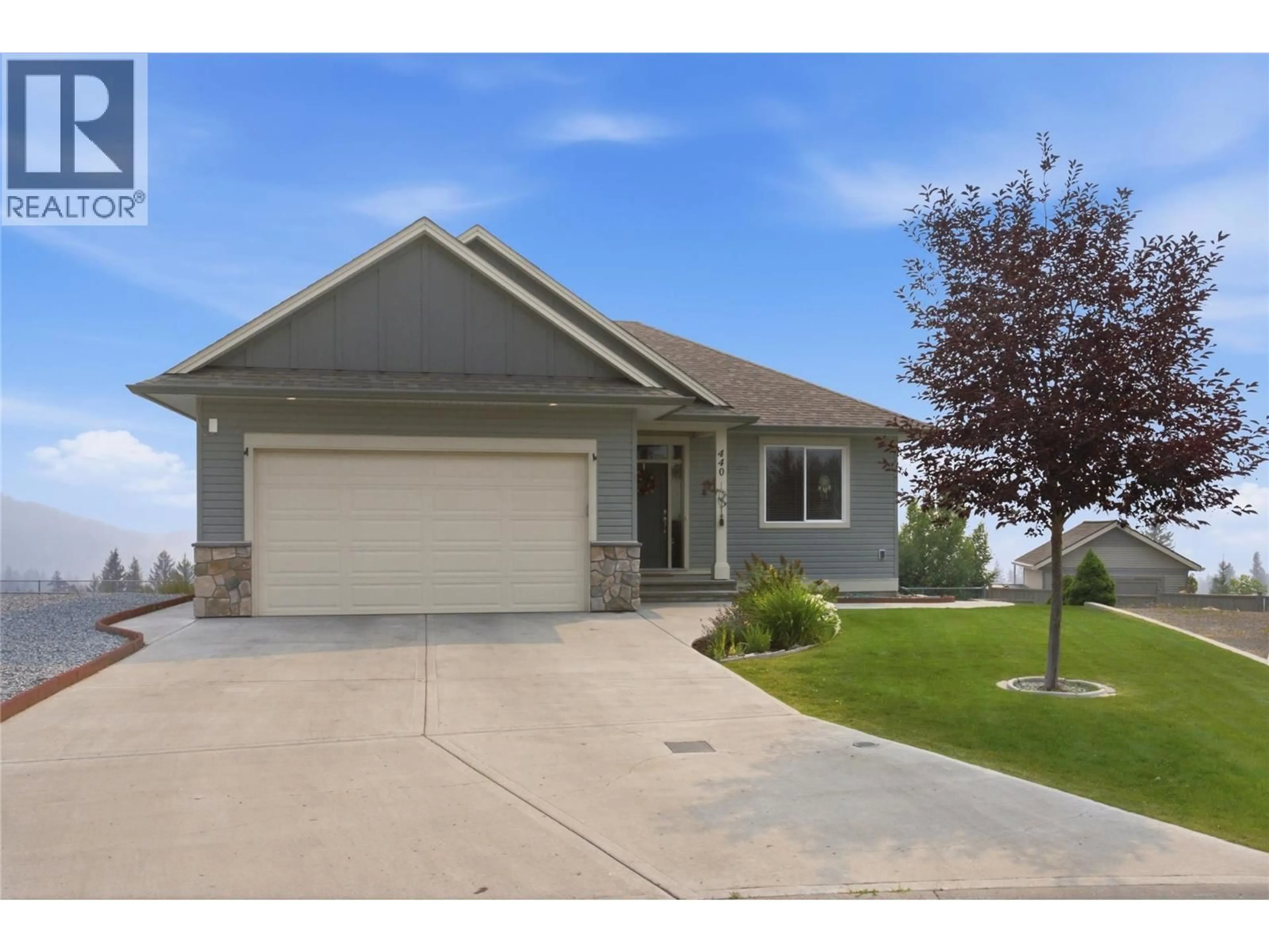 Home with vinyl exterior material, water/lake/river/ocean view for 440 ARALIA PLACE, Logan Lake British Columbia V0K1W0