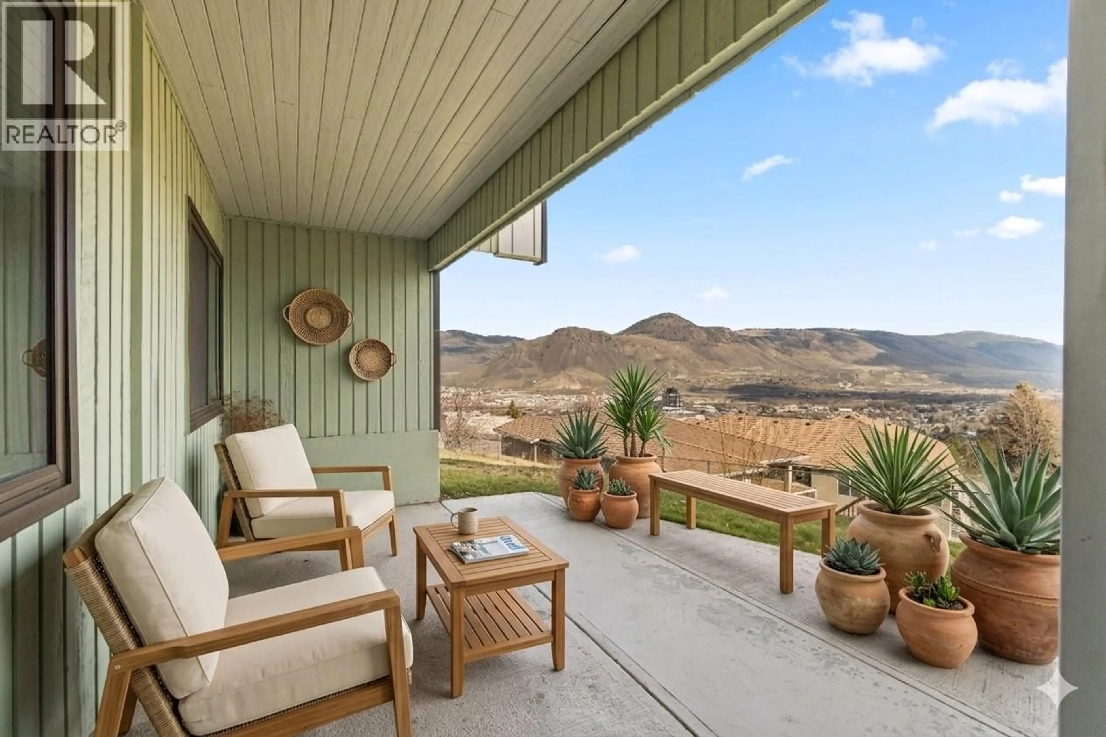 Patio, mountain view for 31 - 137 MCGILL ROAD, Kamloops British Columbia V2C1L9