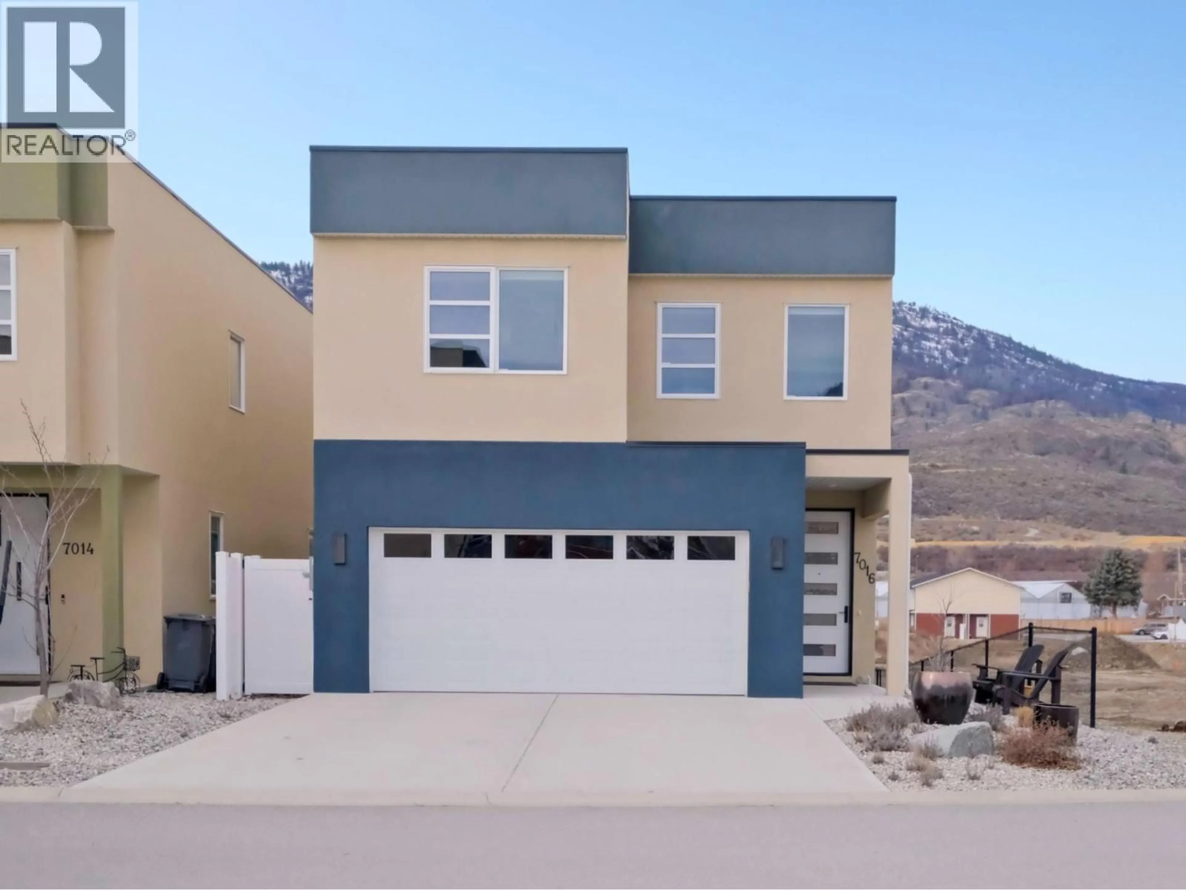 Home with vinyl exterior material, street for 7016 WREN DRIVE, Osoyoos British Columbia V0H1V5