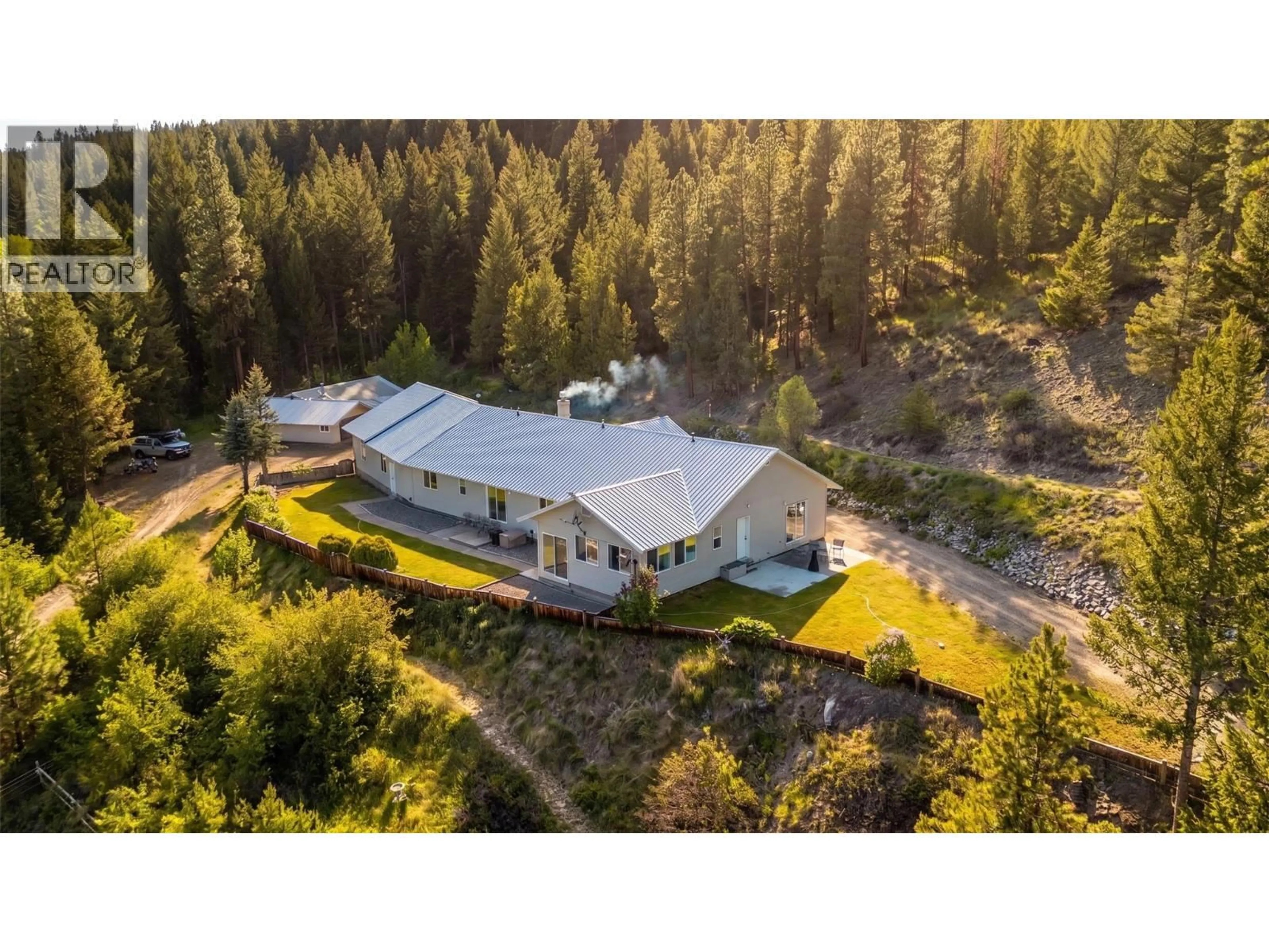 A pic from outside/outdoor area/front of a property/back of a property/a pic from drone, unknown for 1698 PRINCETON SUMMERLAND ROAD, Princeton British Columbia V0X1W0