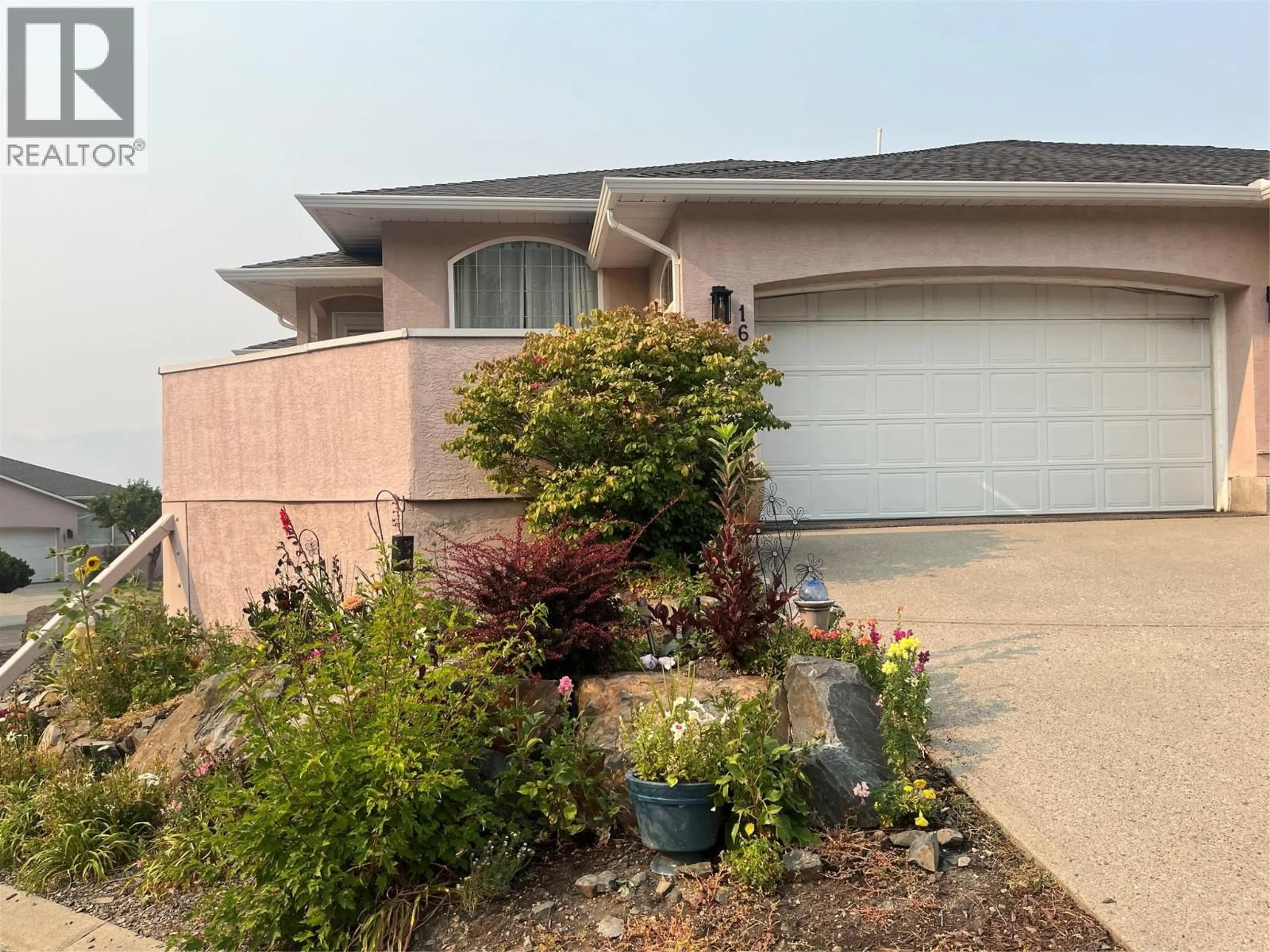 A pic from outside/outdoor area/front of a property/back of a property/a pic from drone, street for 16 - 2630 NECHAKO DRIVE, Kamloops British Columbia V2E2C9