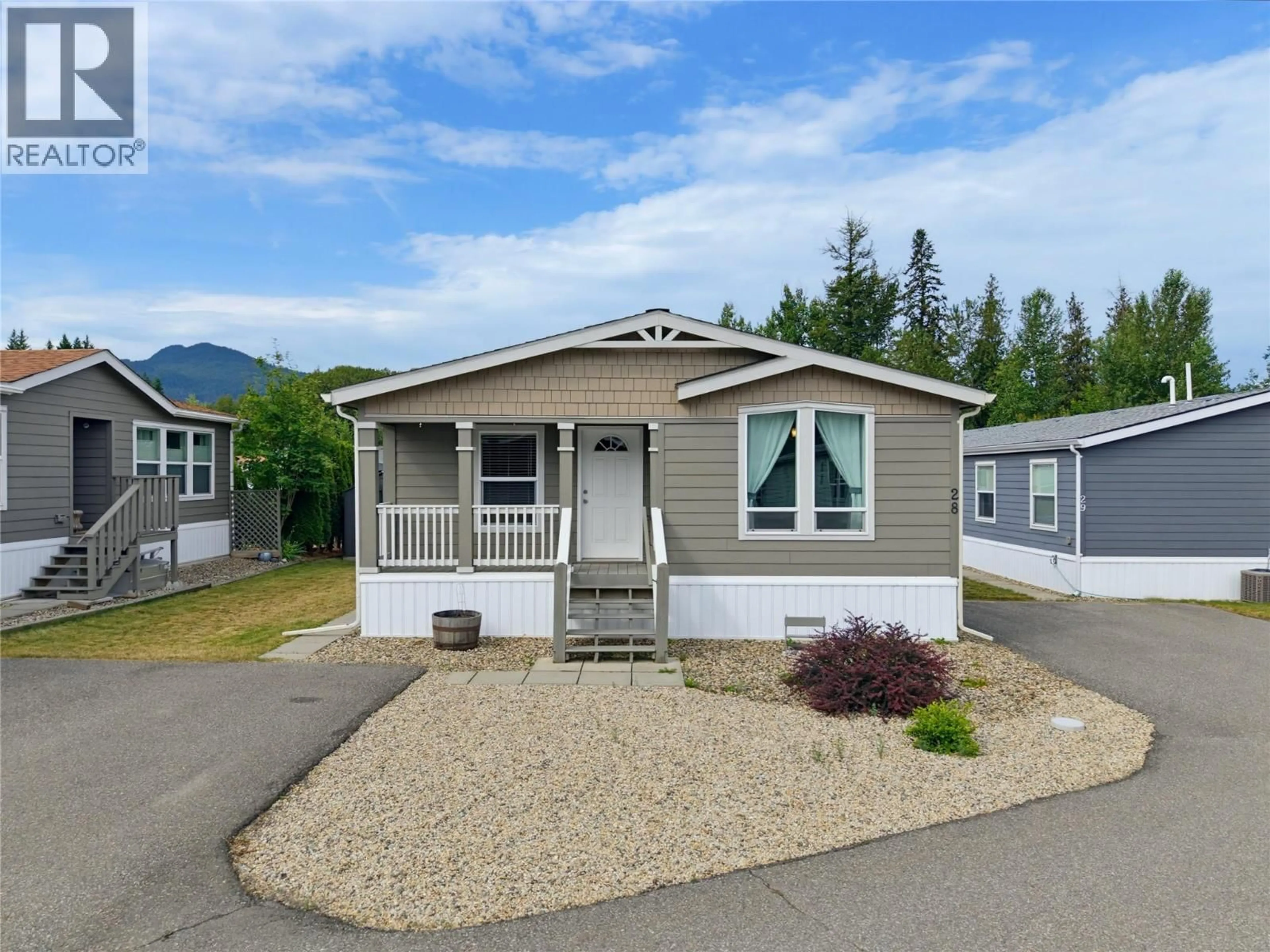 Home with vinyl exterior material, unknown for 28 - 4811 10A AVENUE NORTHEAST, Salmon Arm British Columbia V1E1C5