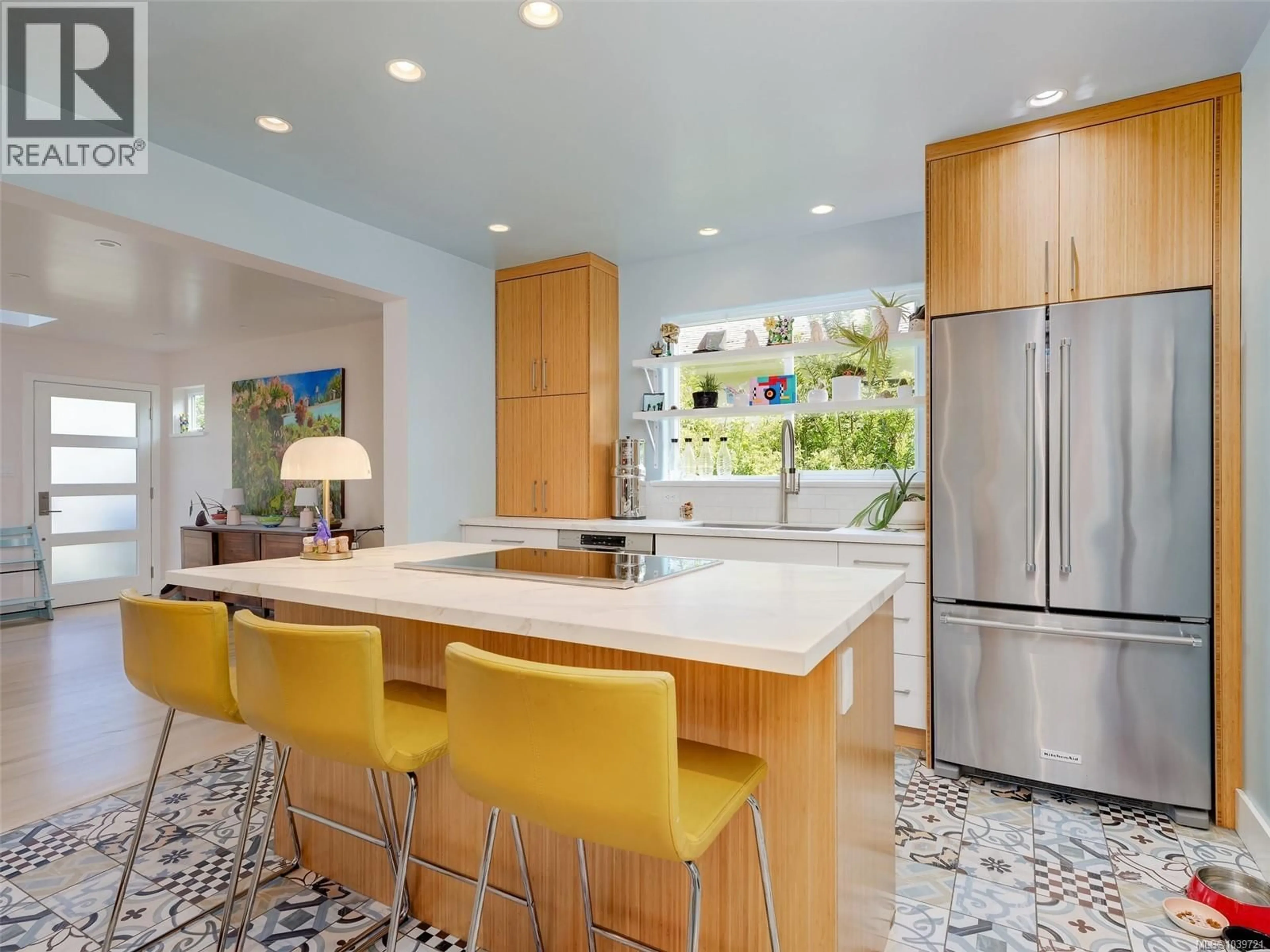 Contemporary kitchen, ceramic/tile floor for 2366 ZELA STREET, Oak Bay British Columbia V8S2X2