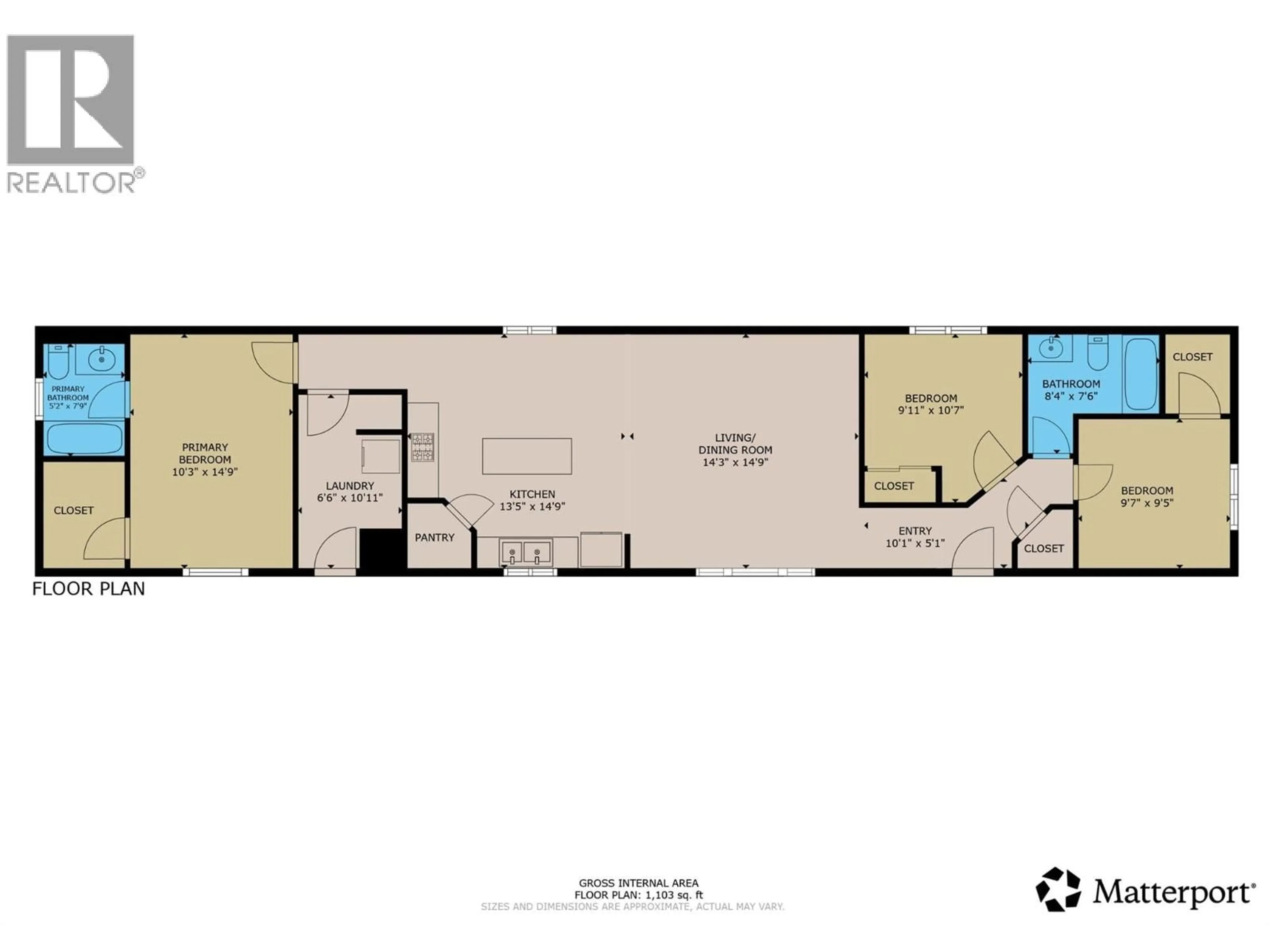 Floor plan for 56 - 700 PATTERSON STREET WEST, Cranbrook British Columbia V1C6T6