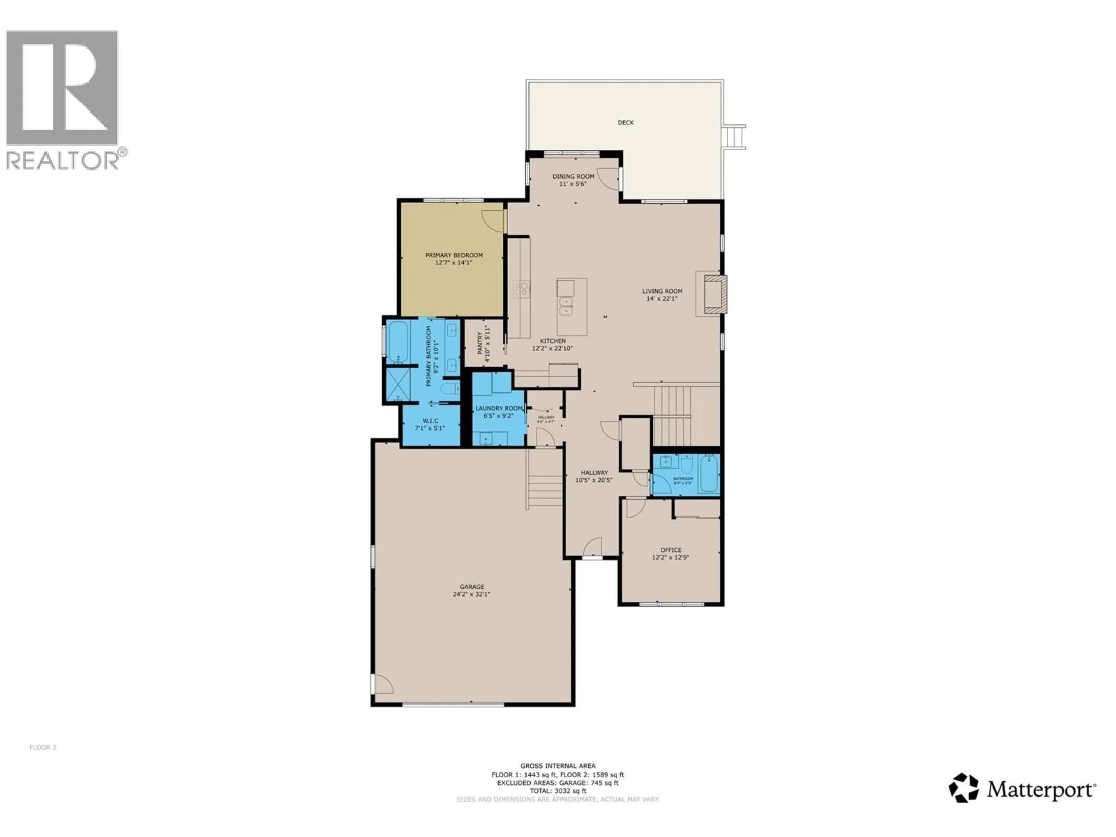 Floor plan for 249 SHADOW MOUNTAIN BOULEVARD, Cranbrook British Columbia V1C0C6