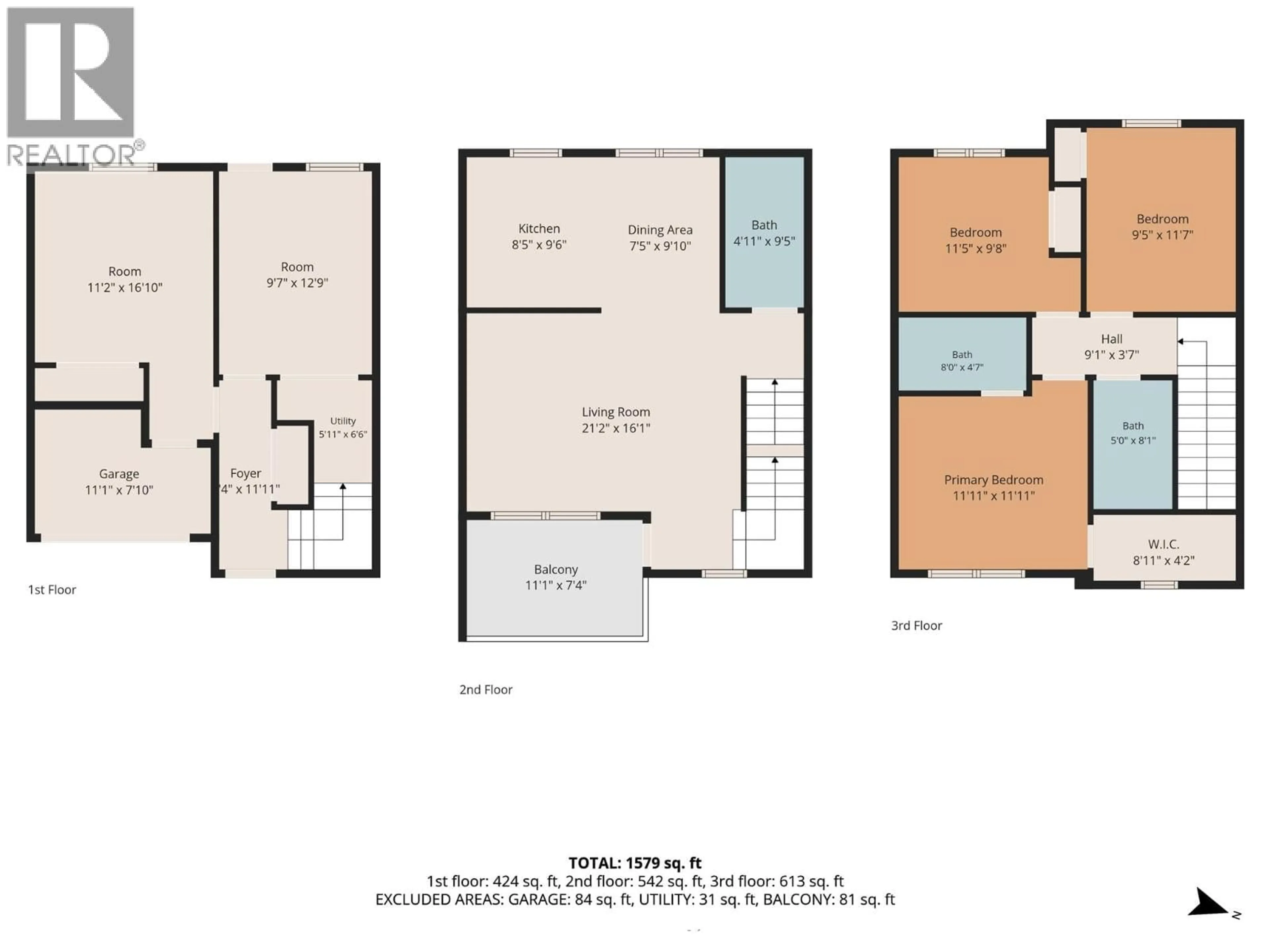 Floor plan for 21 - 124 MILLS ROAD, Kelowna British Columbia V1X4G7