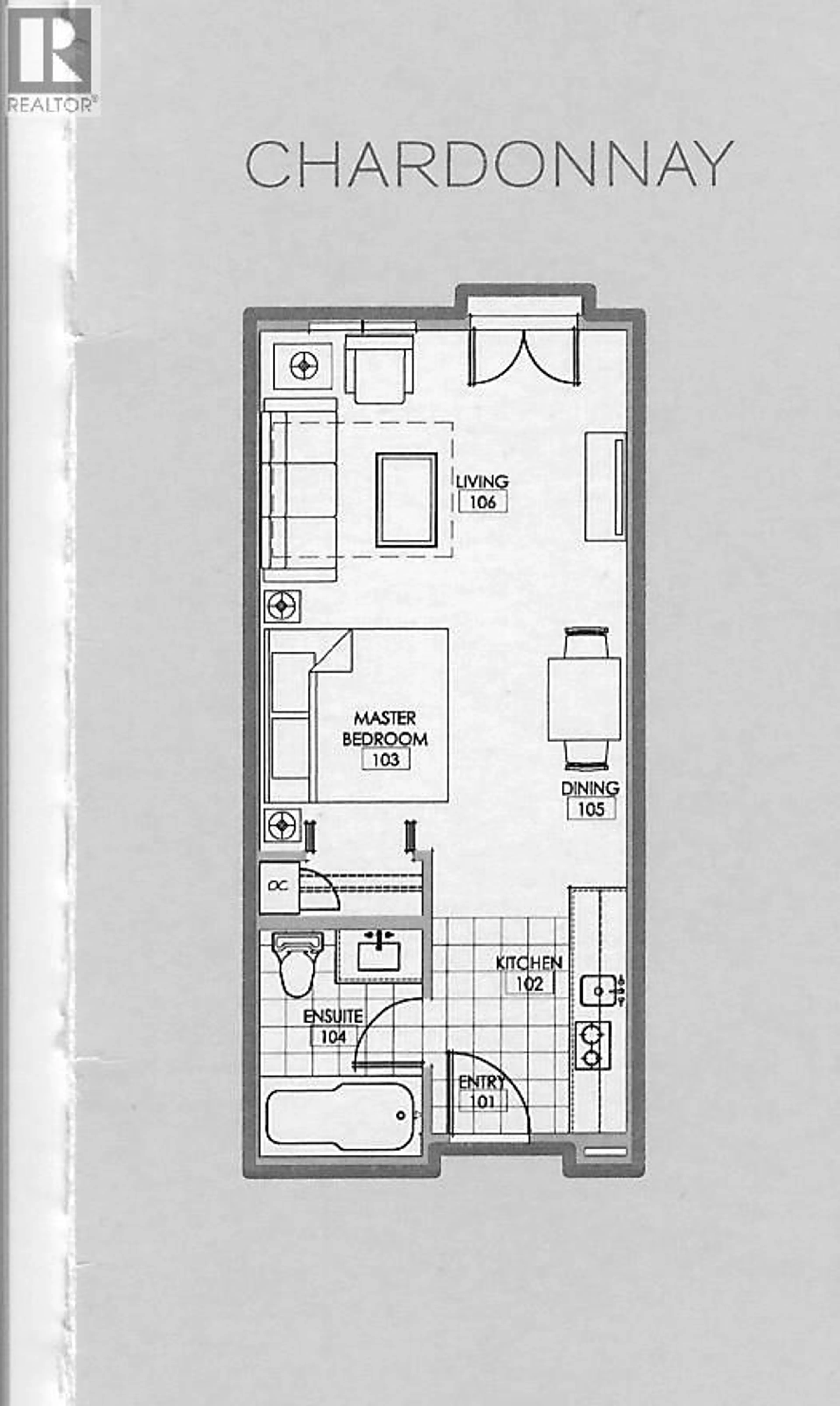 Floor plan for 338 - 4200 LAKESHORE DRIVE, Osoyoos British Columbia V0H1V6