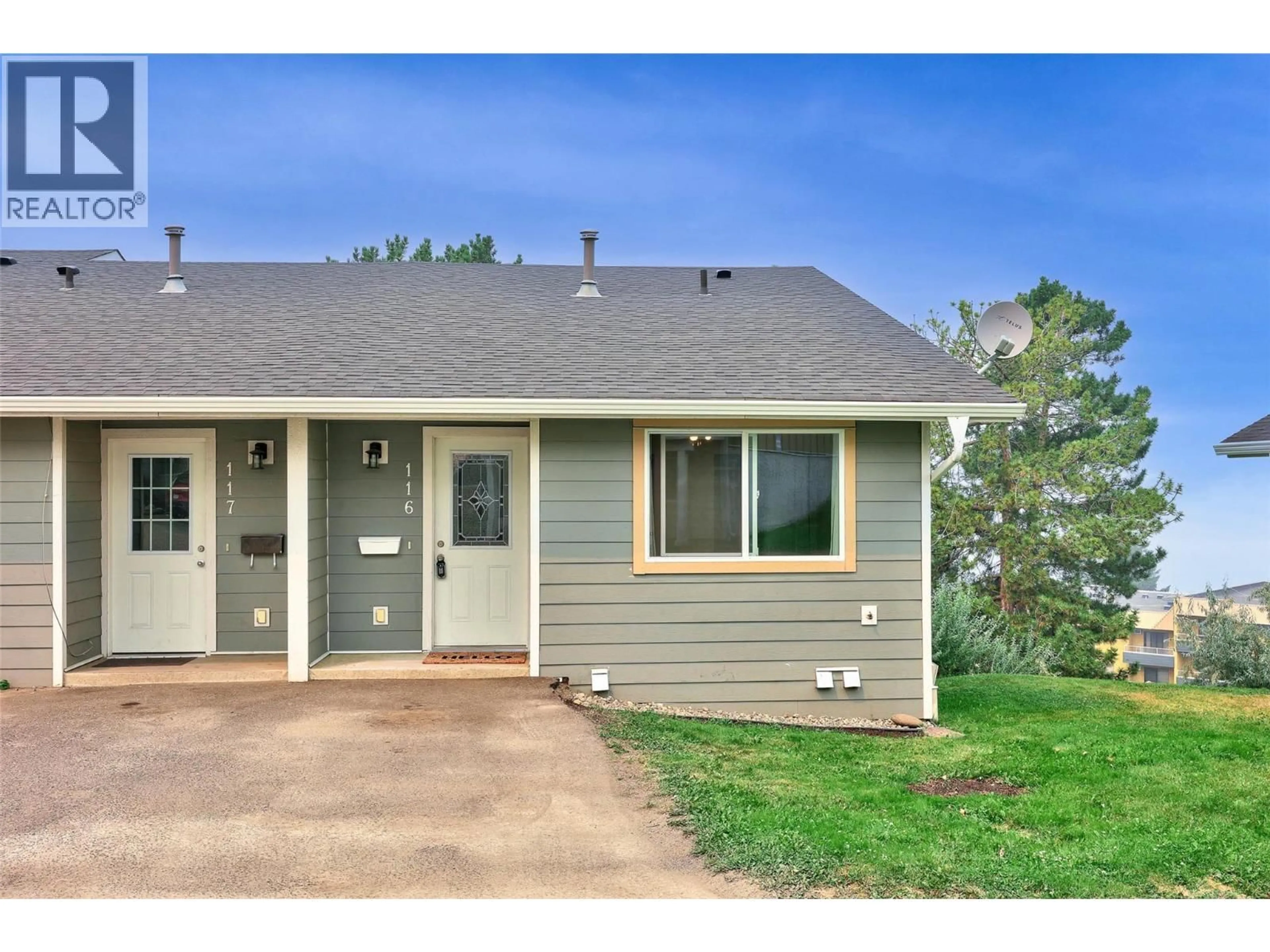 Home with vinyl exterior material, street for 116 - 643 MCBETH PLACE, Kamloops British Columbia V2C5V9