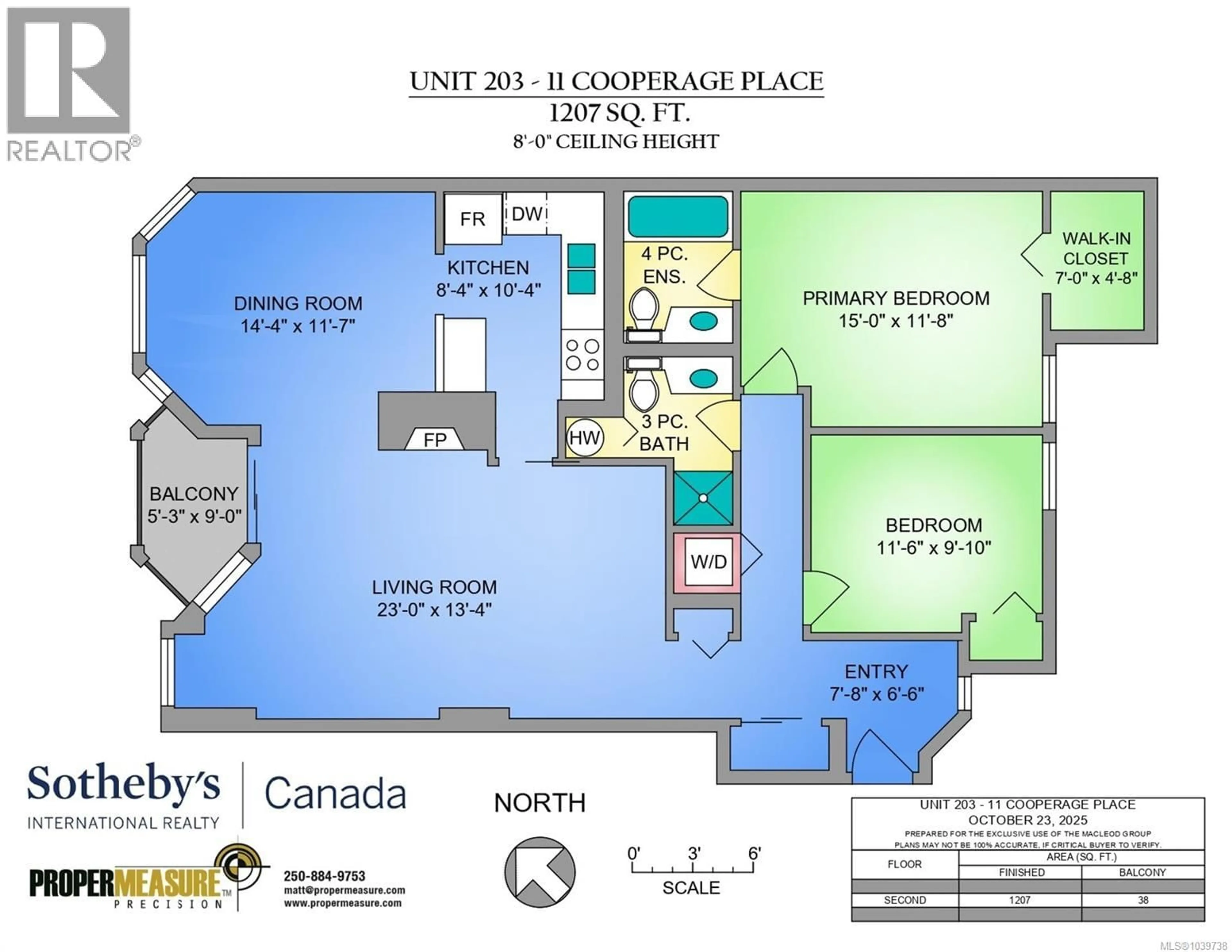 Floor plan for 203 - 11 COOPERAGE PLACE, Victoria British Columbia V9A7J8