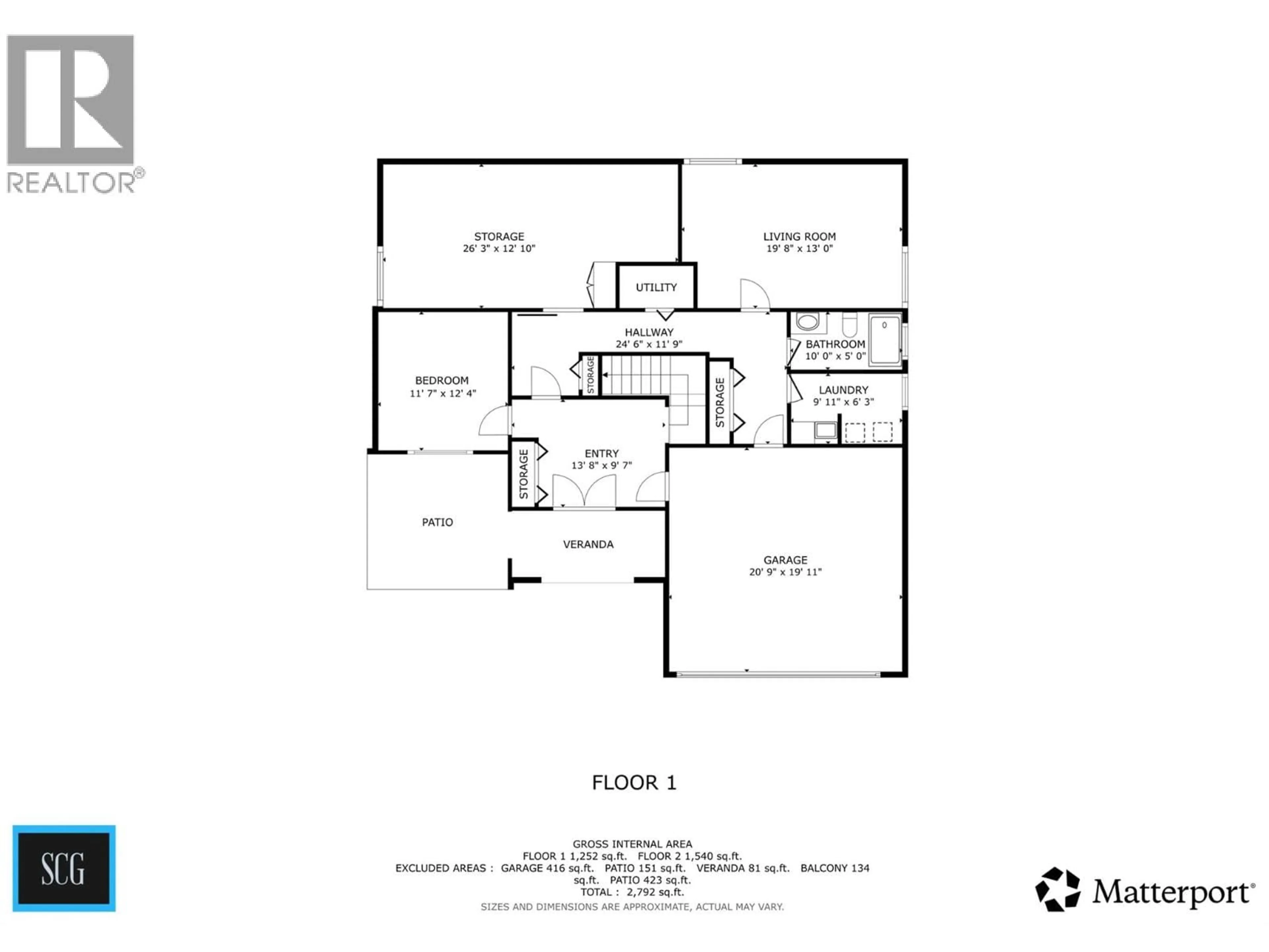 Floor plan for 710 17 STREET SOUTHEAST, Salmon Arm British Columbia V1E1W2