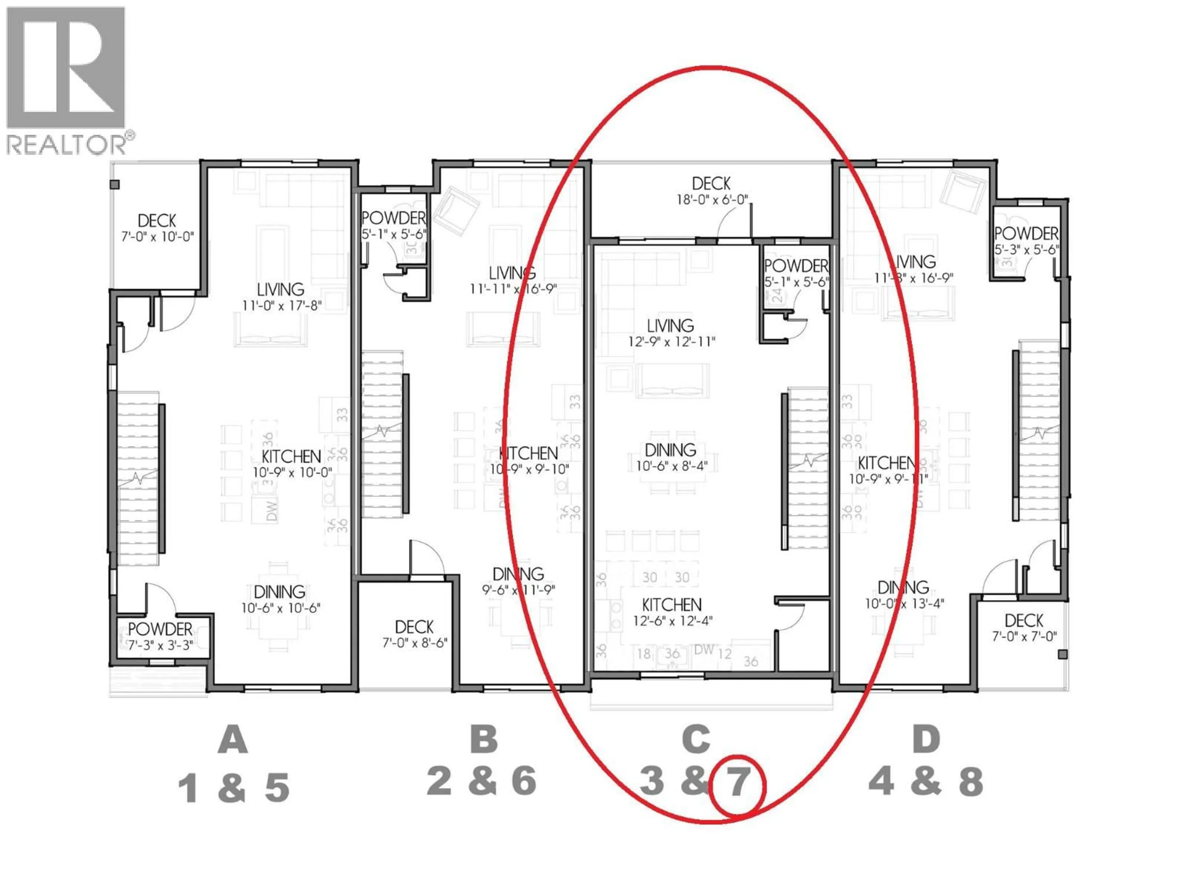Floor plan for 7 - 222 TEMPLE STREET, Sicamous British Columbia V0E2V0