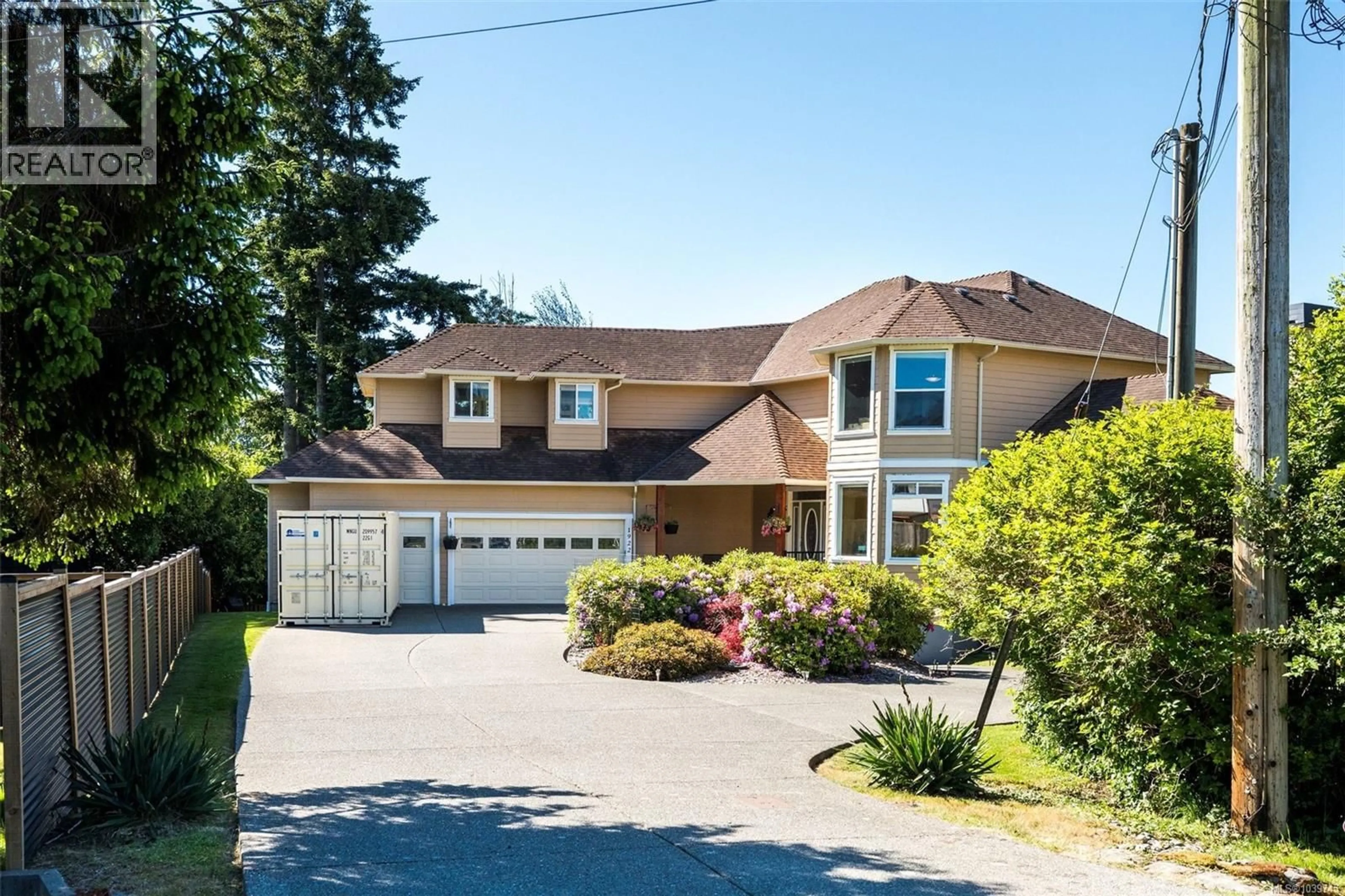 Home with vinyl exterior material, street for 1922 POWLIUK CRESCENT, Sooke British Columbia V9Z0P6