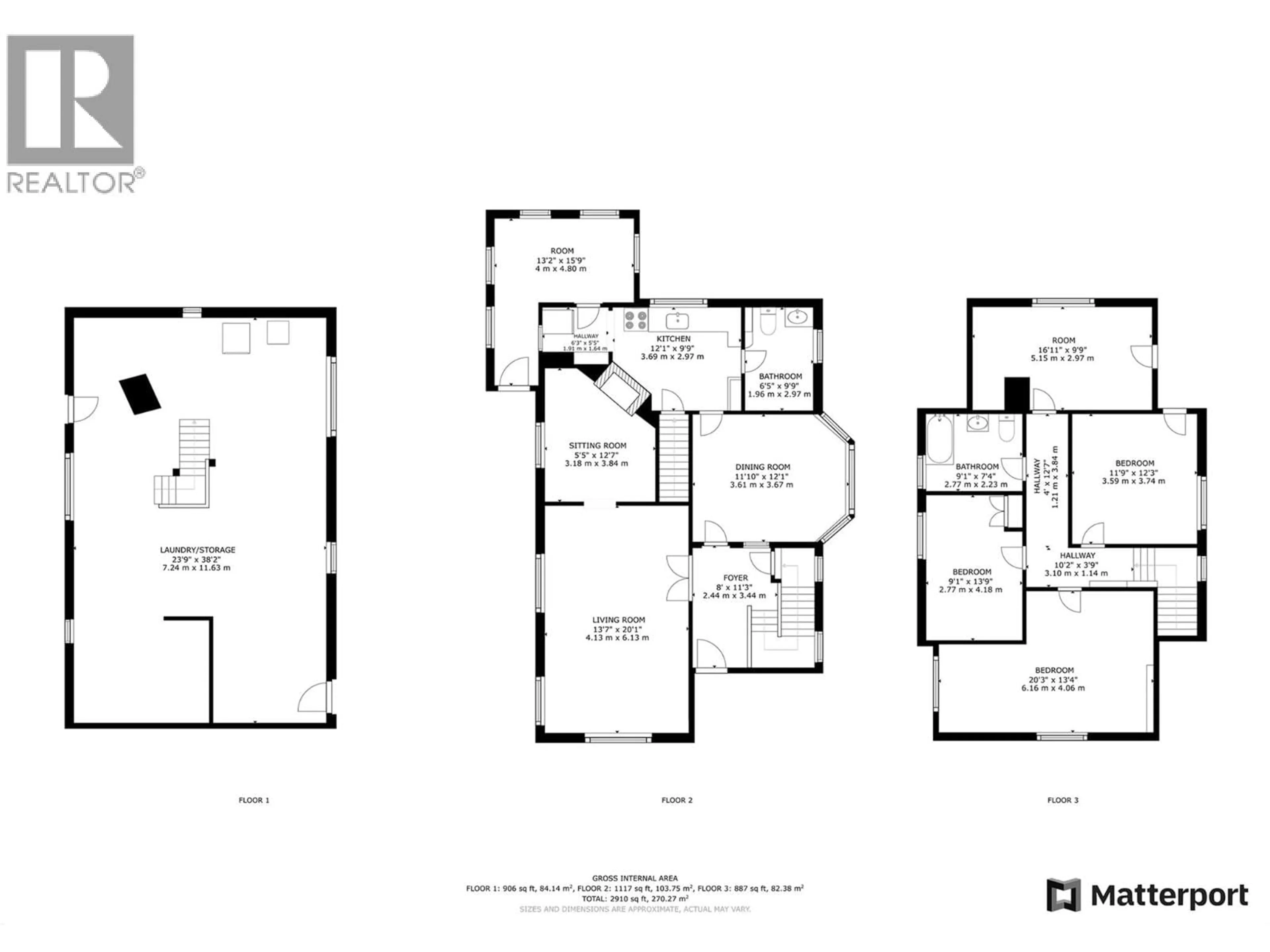 Floor plan for 1107 ROBERTSON AVENUE, Nelson British Columbia V1L1C2