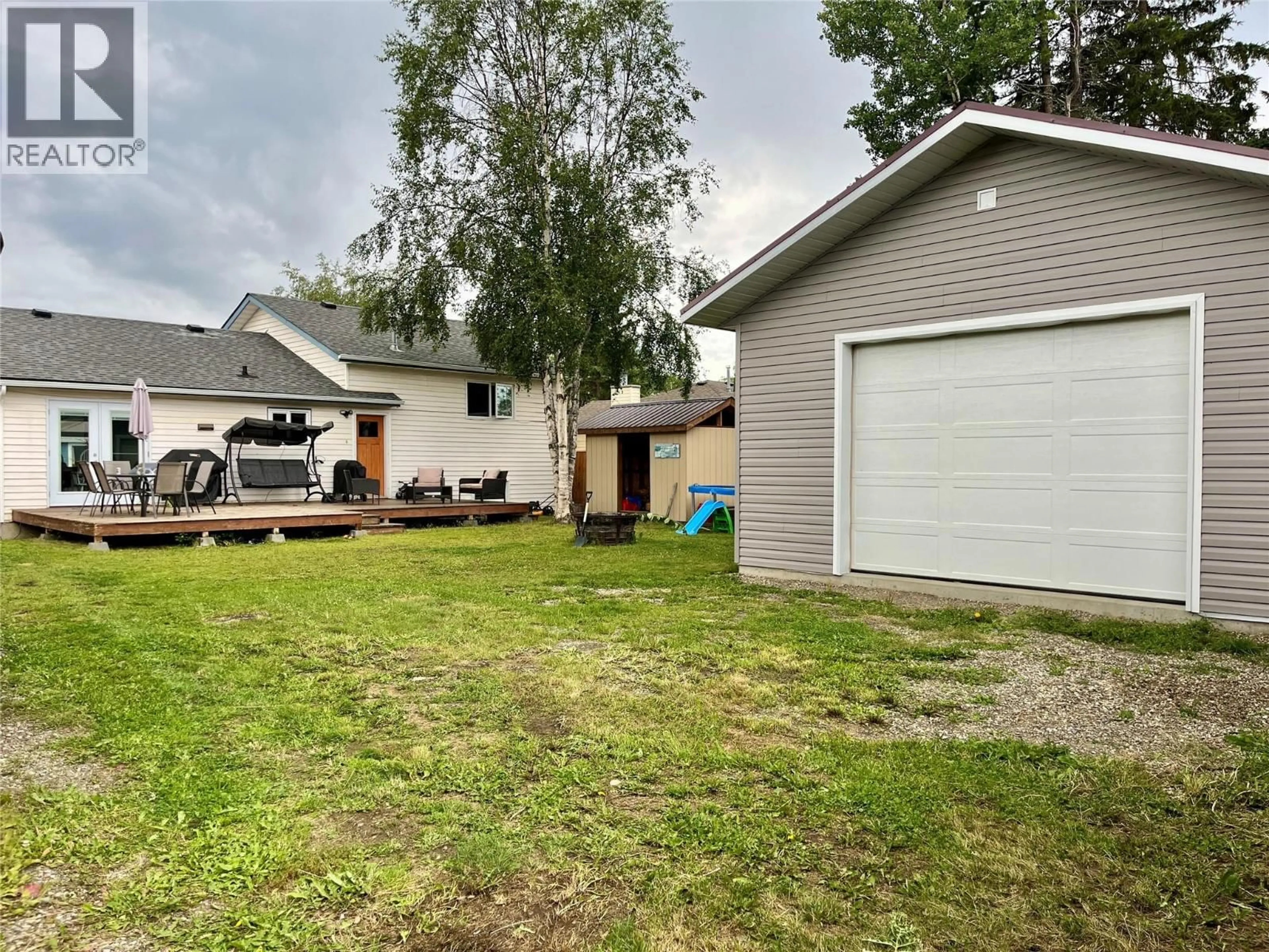 A pic from outside/outdoor area/front of a property/back of a property/a pic from drone, street for 143 BERGERON DRIVE, Tumbler Ridge British Columbia V0C2W0