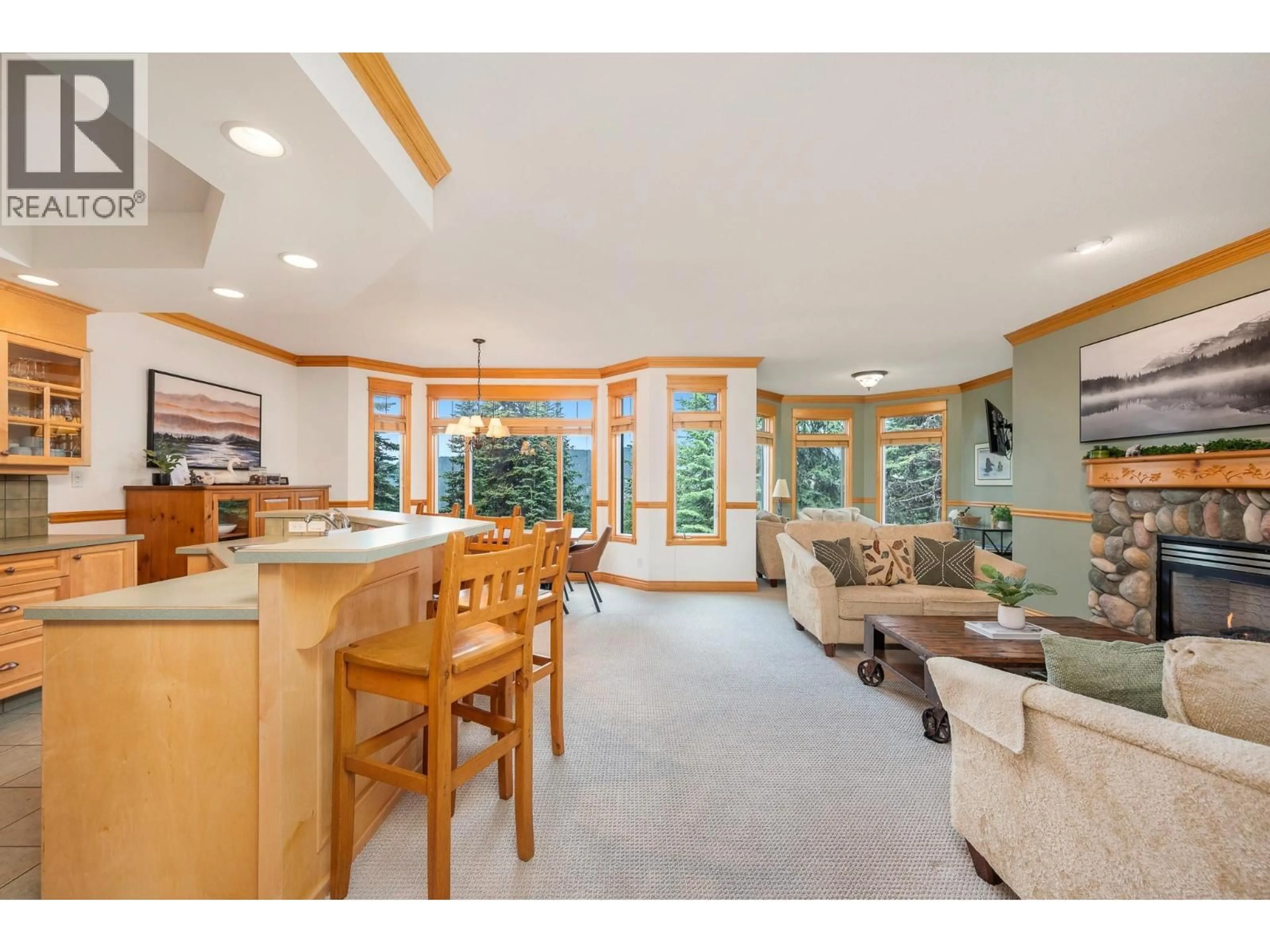 Open concept kitchen, ceramic/tile floor for 7 - 635 MONASHEE ROAD, Silver Star British Columbia V1B3M1