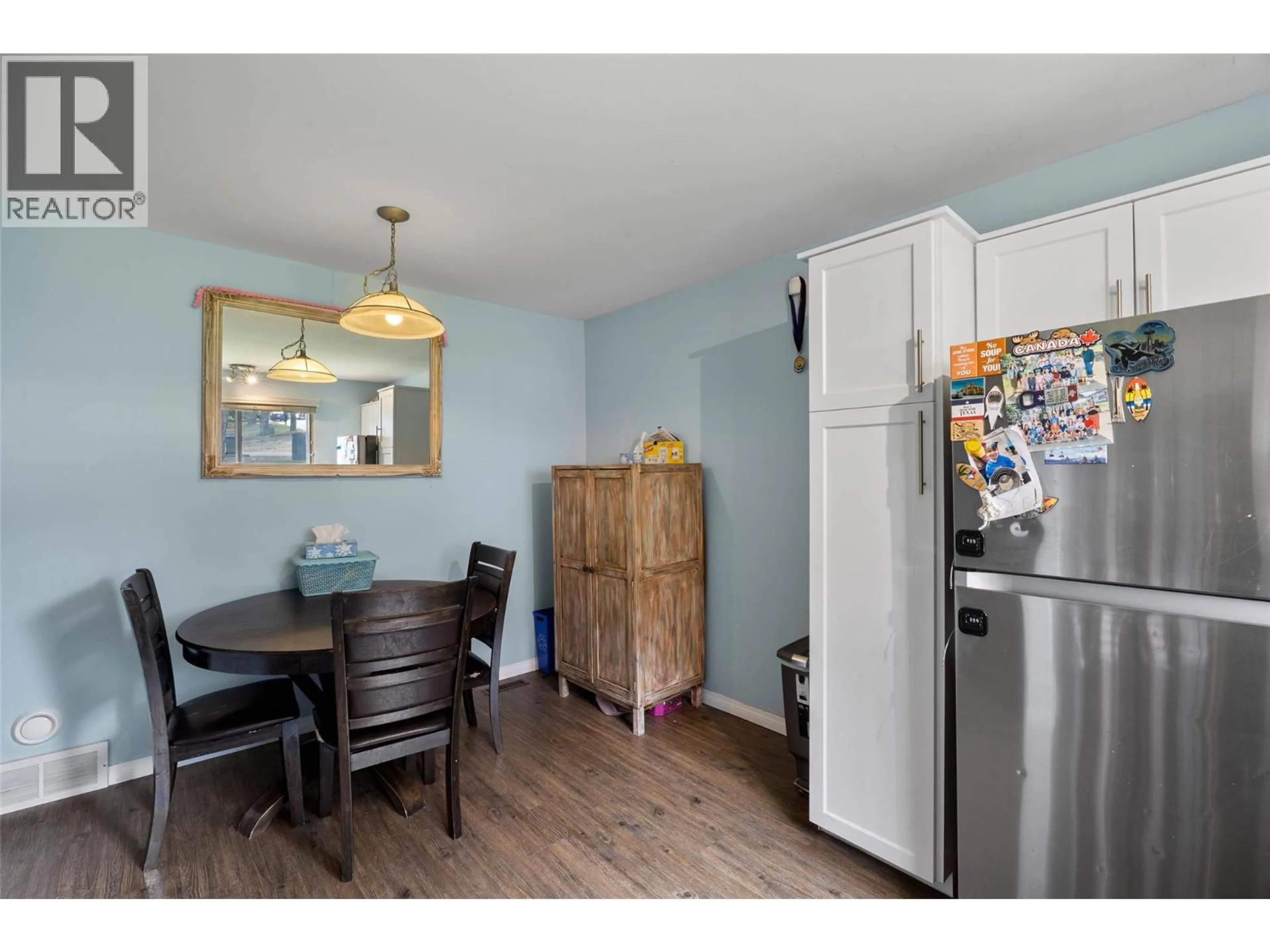 Dining room, wood/laminate floor for 47 - 580 DALGLEISH DRIVE, Kamloops British Columbia V2C5W7