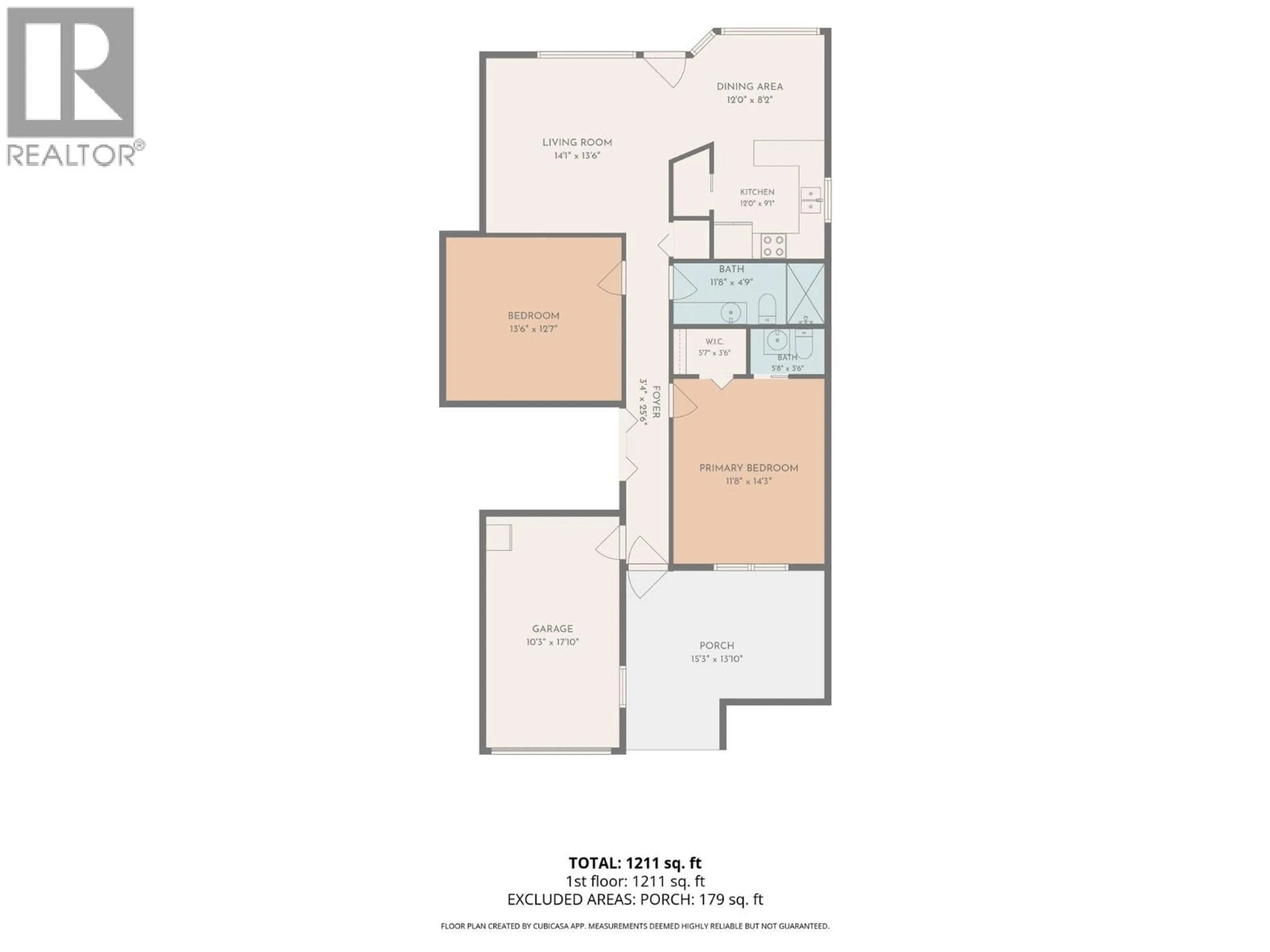 Floor plan for 8 - 363 GERSTMAR ROAD, Kelowna British Columbia V1X4A6