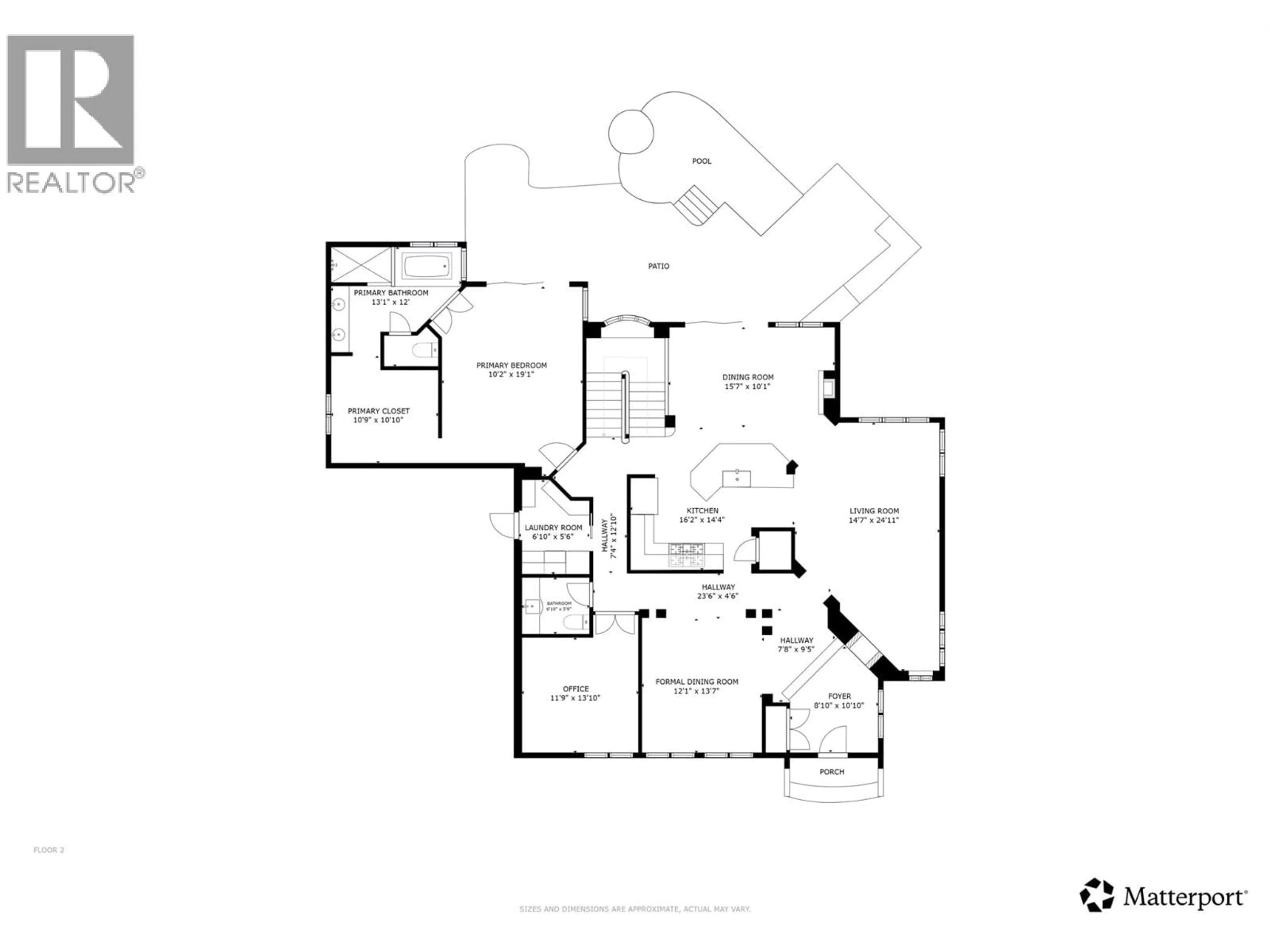 Floor plan for 965 WESTPOINT DRIVE, Kelowna British Columbia V1W2Z3